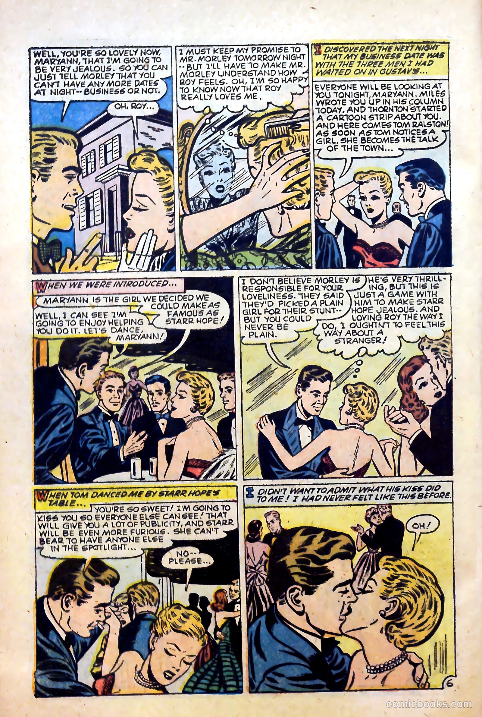 Love at First Sight #37 (1955) — page 8 of 36