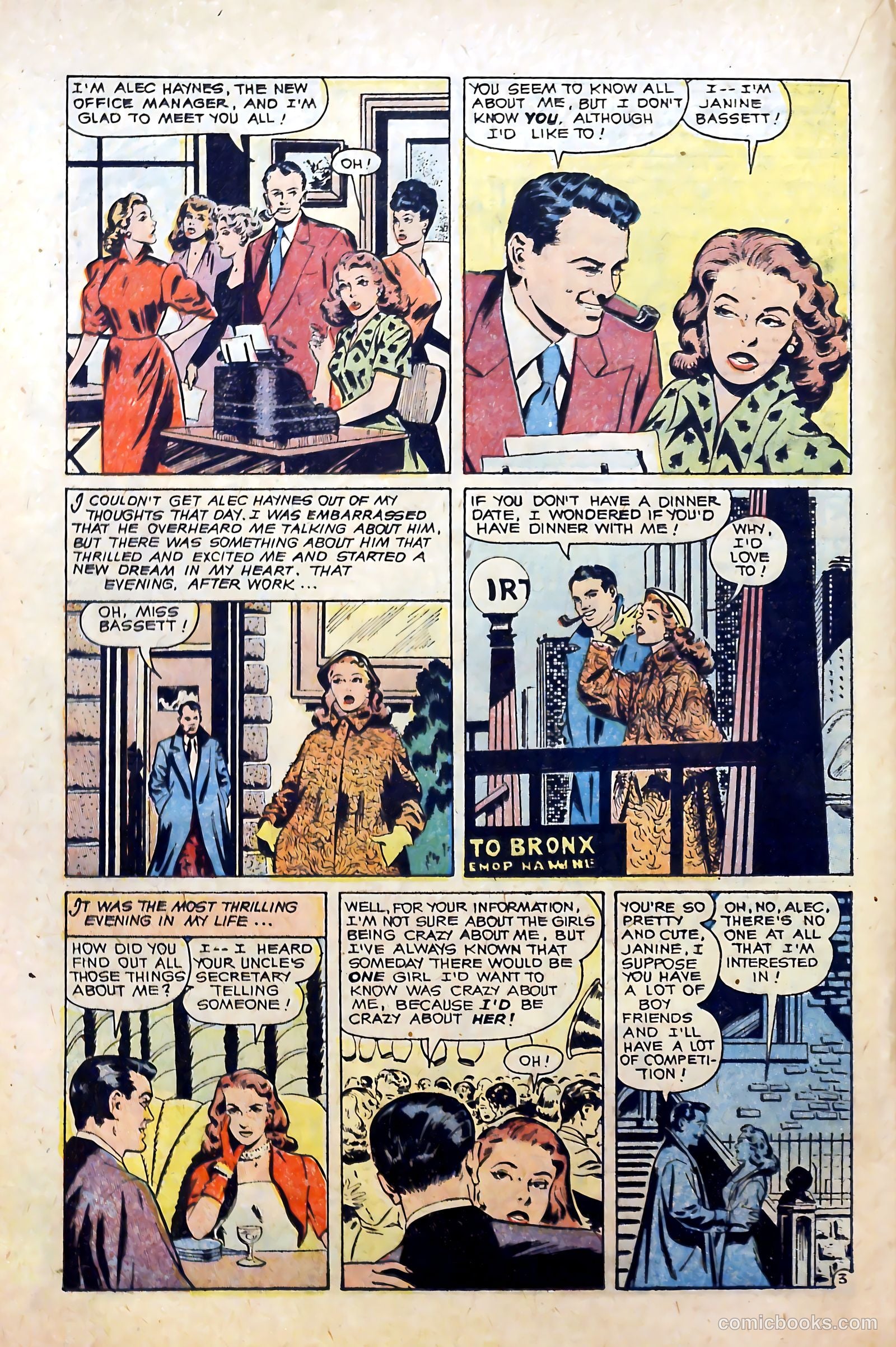 Love at First Sight #37 (1955) — page 20 of 36