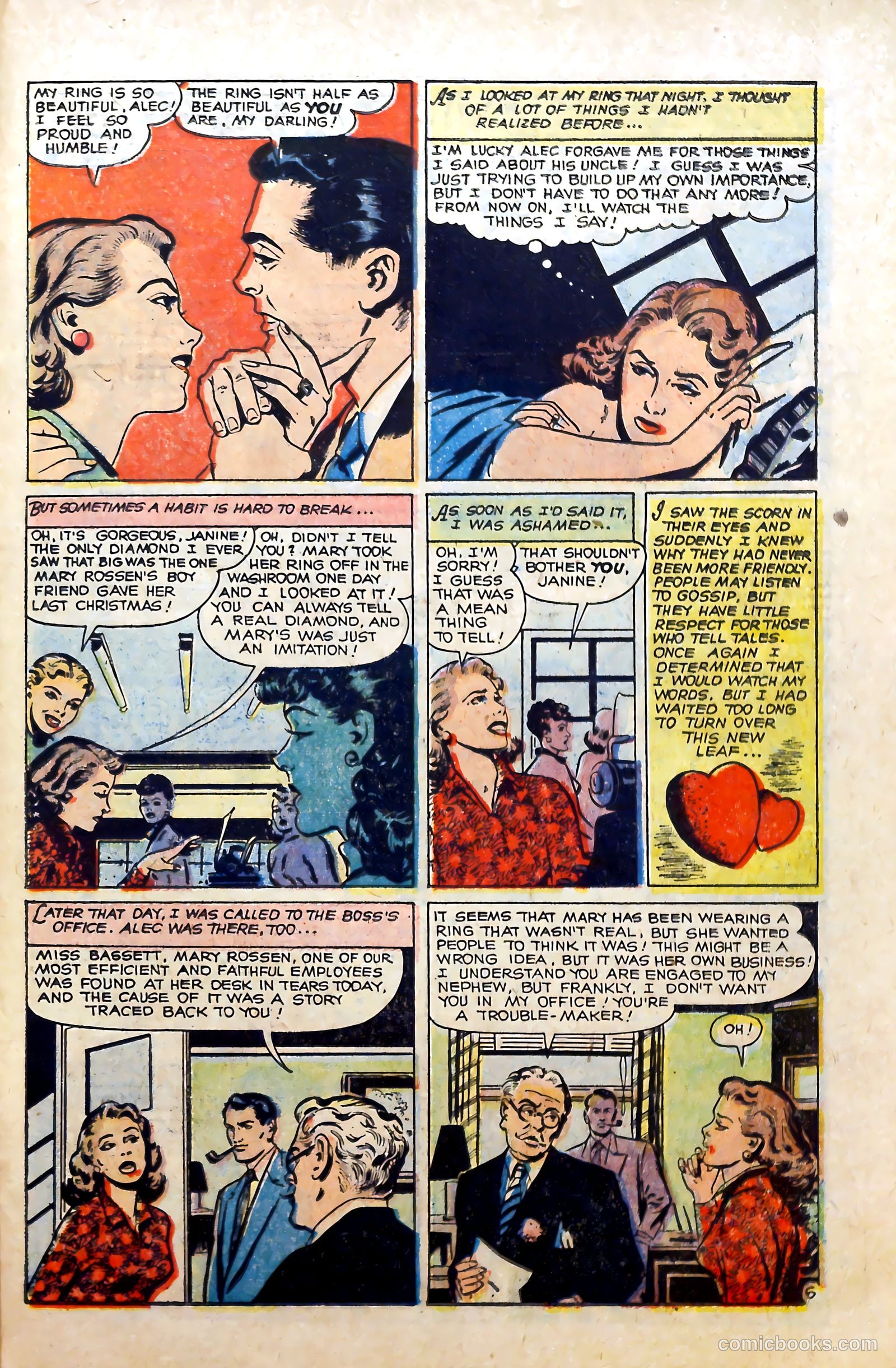 Love at First Sight #37 (1955) — page 23 of 36