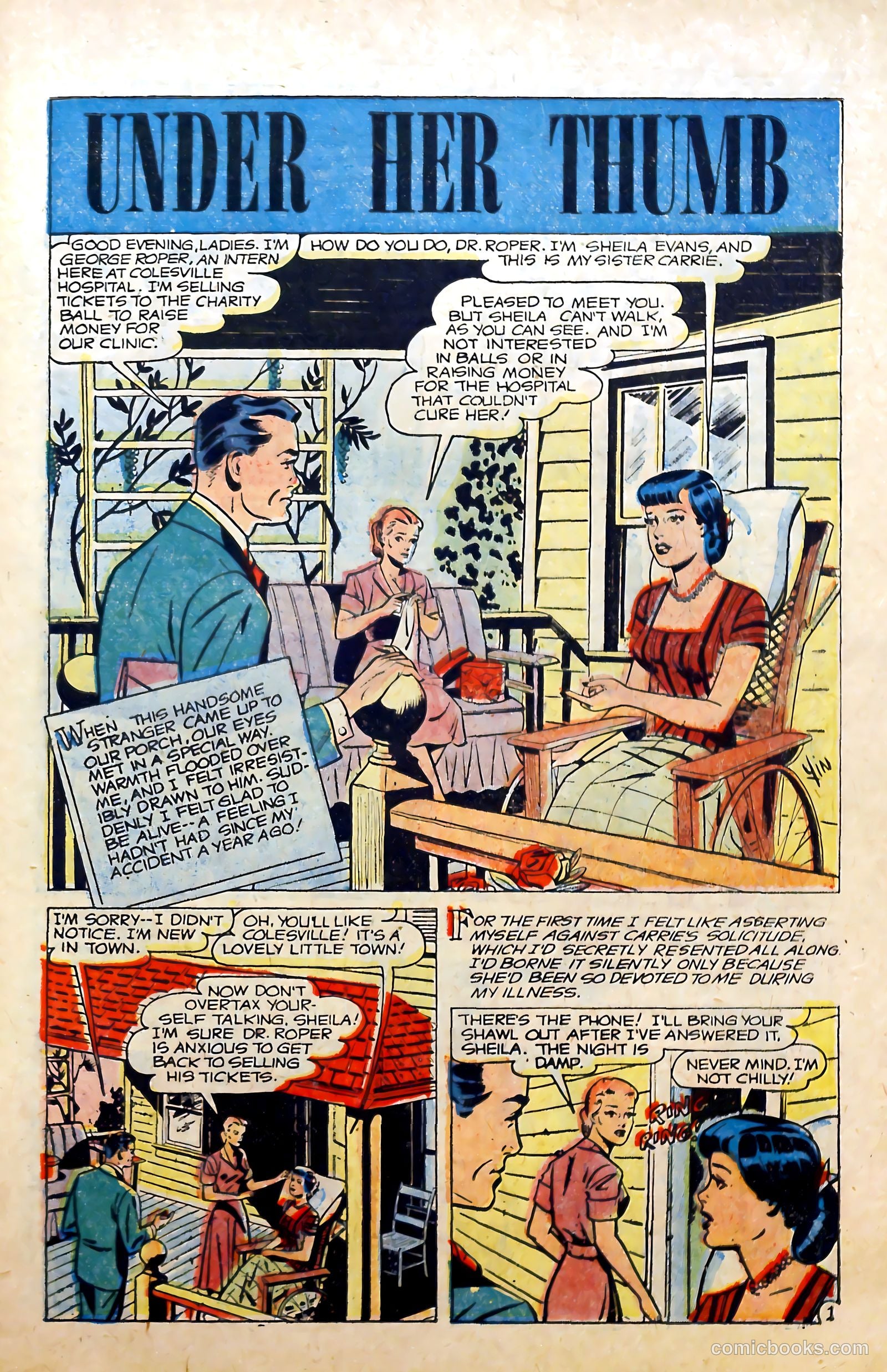 Love at First Sight #37 (1955) — page 27 of 36