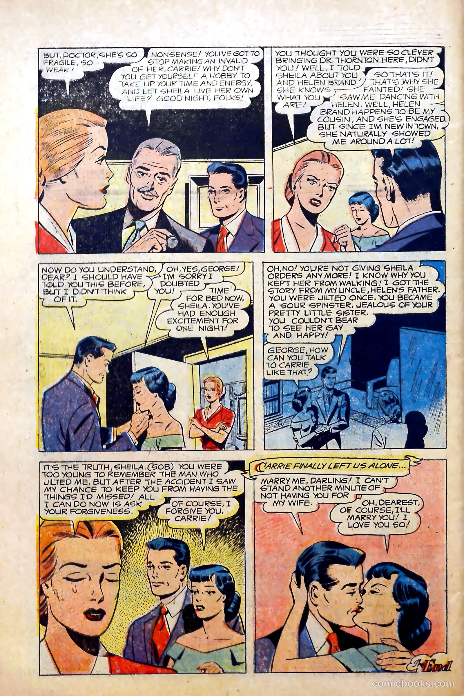 Love at First Sight #37 (1955) — page 34 of 36
