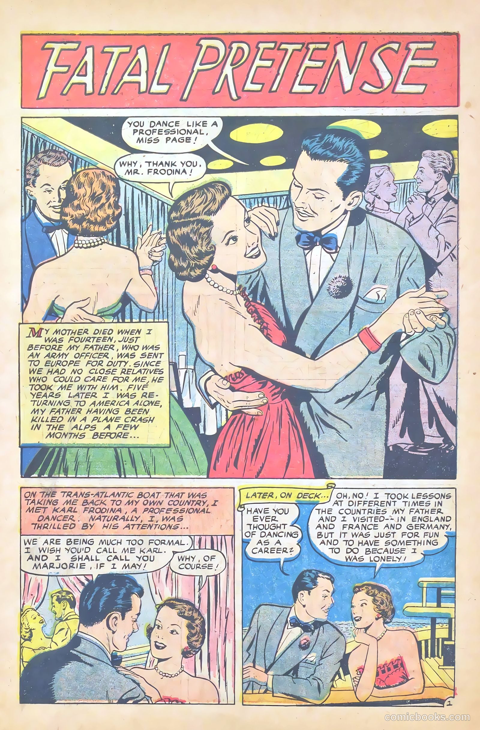 Love at First Sight #38 (1955) — page 3 of 36
