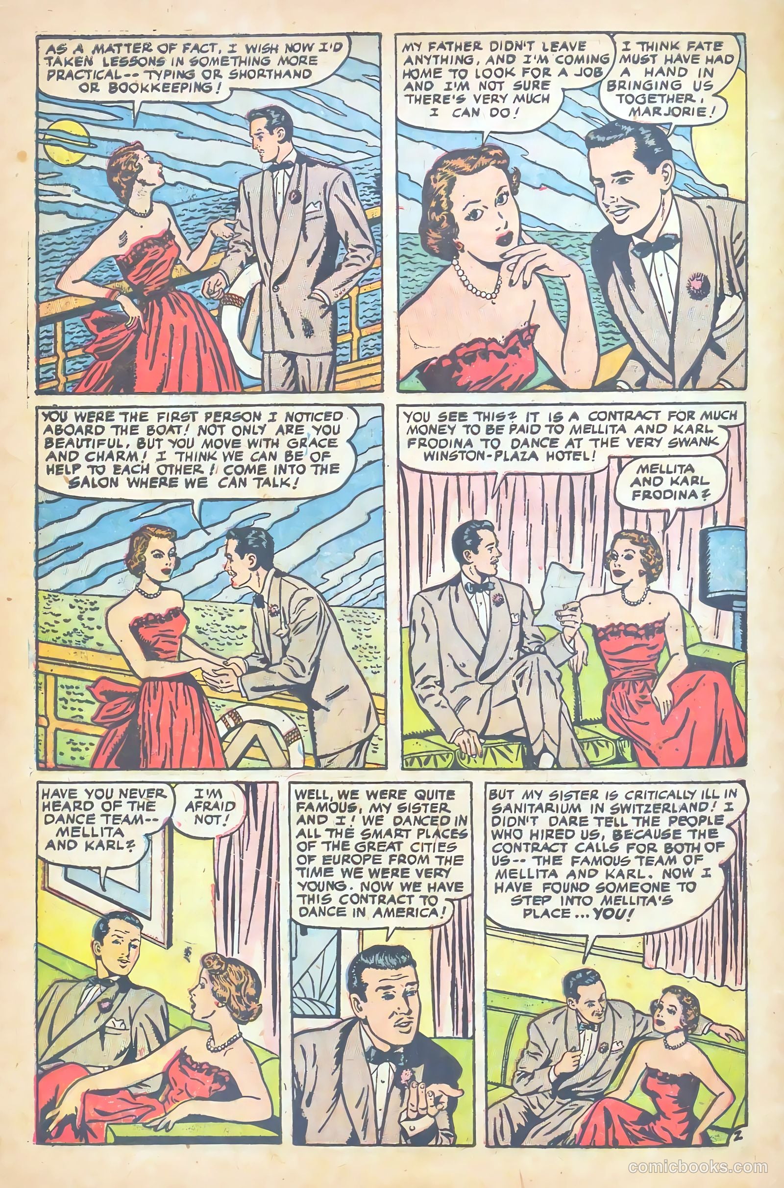Love at First Sight #38 (1955) — page 4 of 36