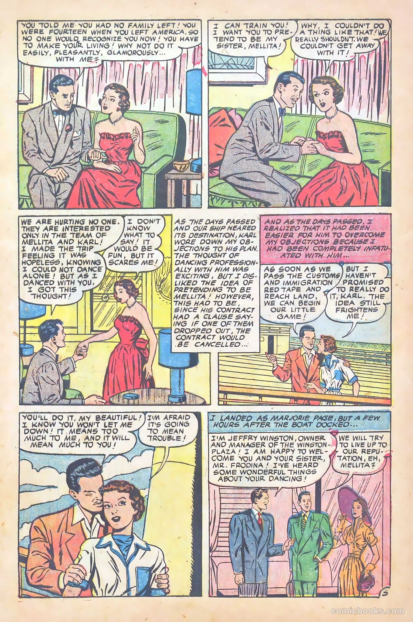 Love at First Sight #38 (1955) — page 5 of 36