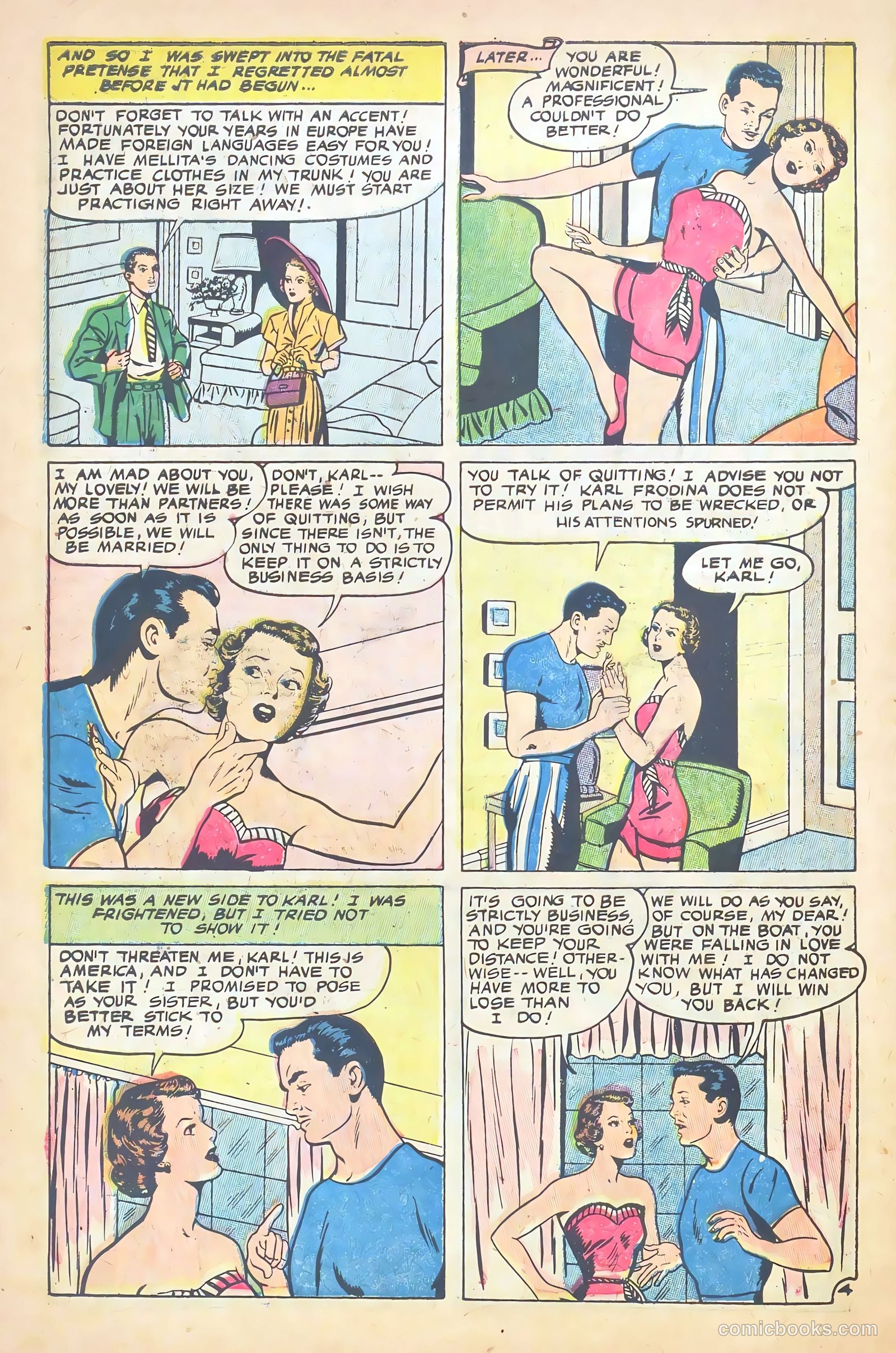 Love at First Sight #38 (1955) — page 6 of 36