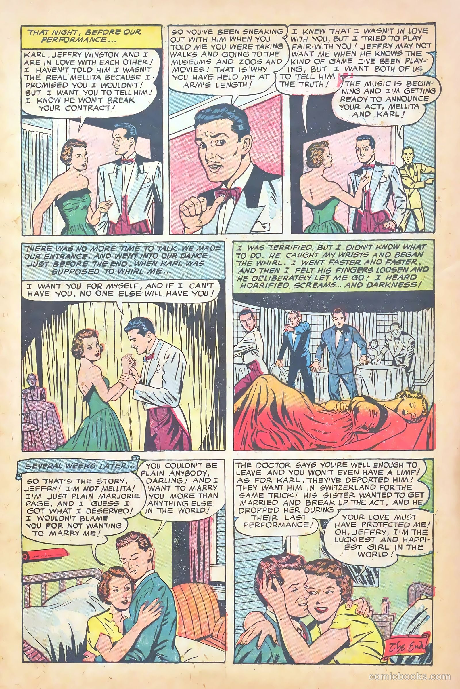 Love at First Sight #38 (1955) — page 9 of 36