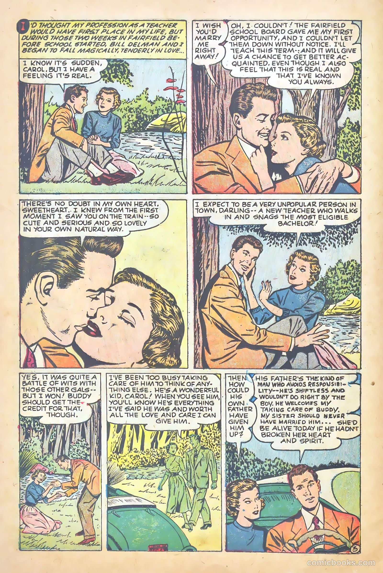 Love at First Sight #38 (1955) — page 12 of 36