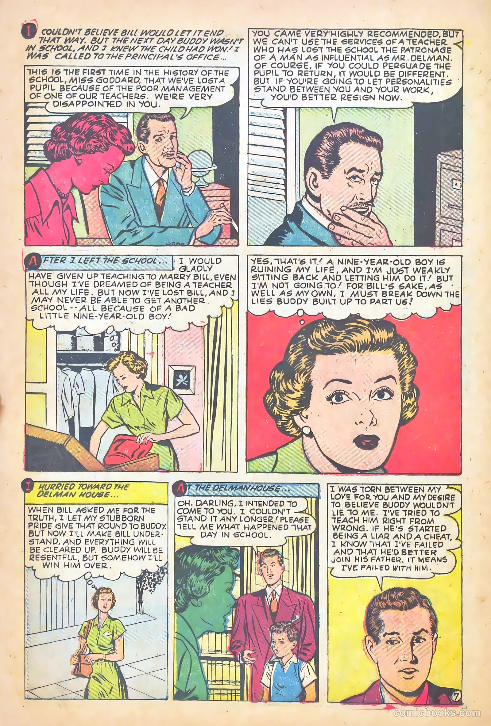 Love at First Sight #38 (1955) — page 16 of 36