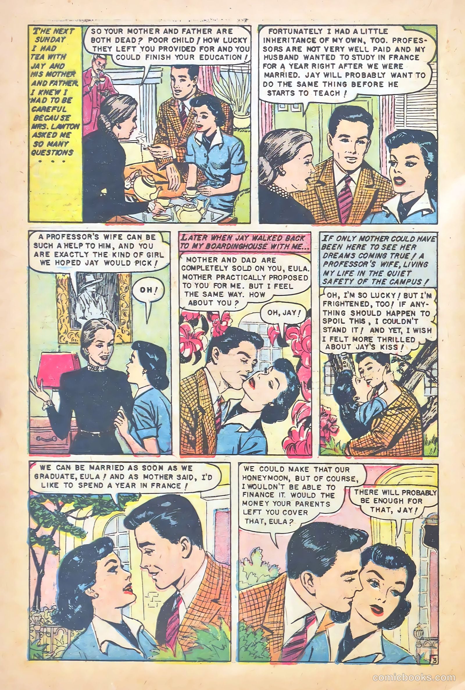 Love at First Sight #38 (1955) — page 20 of 36
