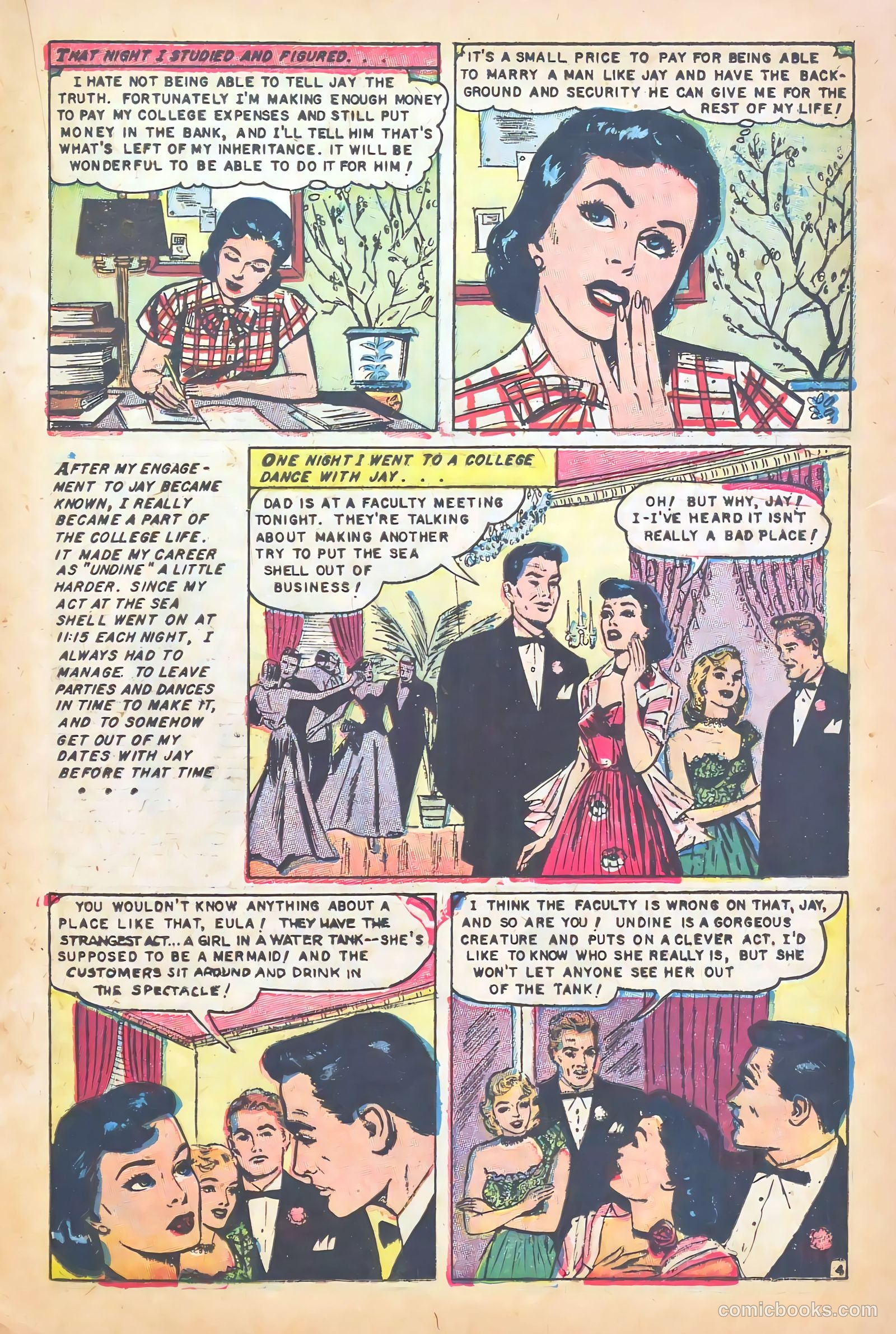 Love at First Sight #38 (1955) — page 21 of 36