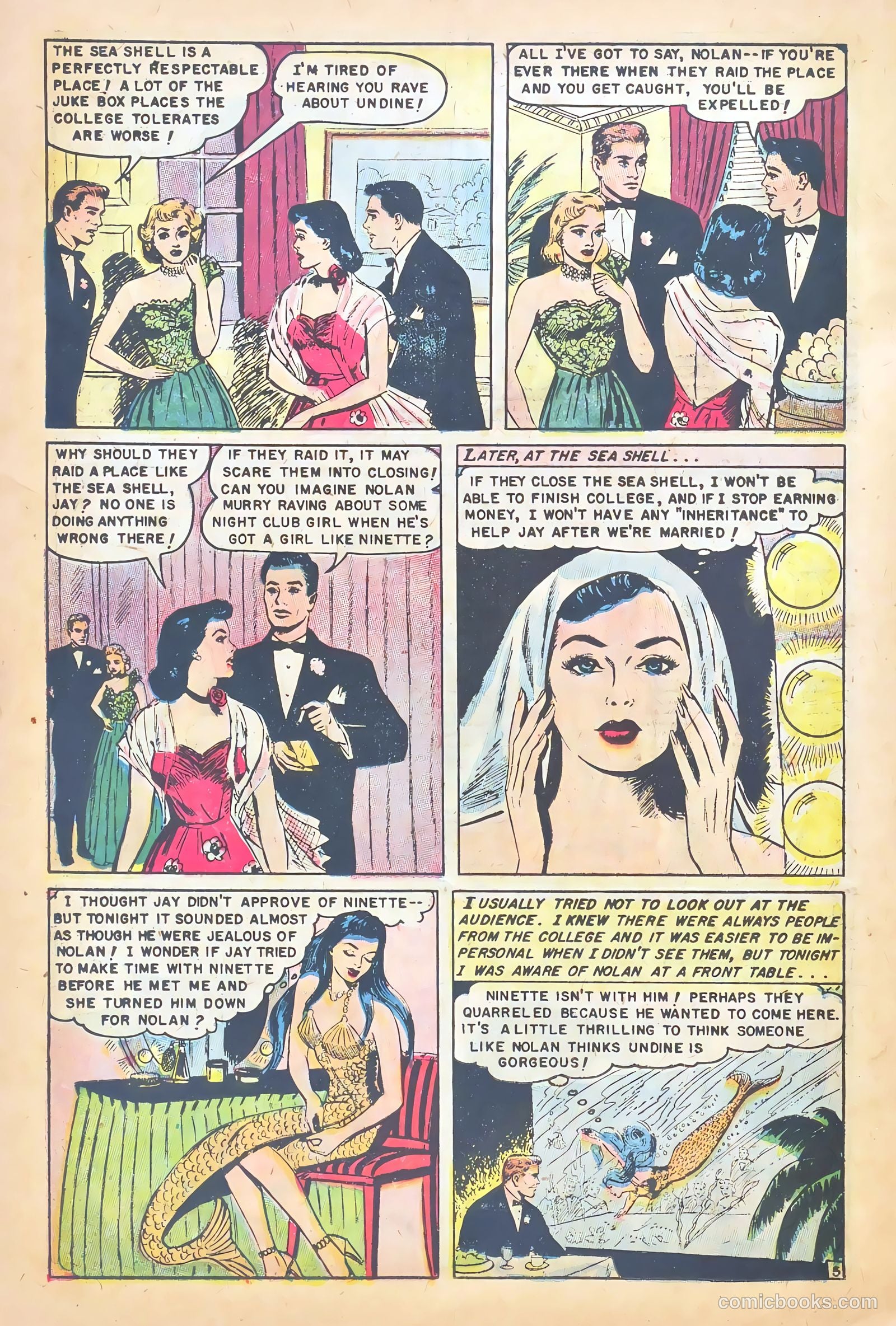 Love at First Sight #38 (1955) — page 22 of 36