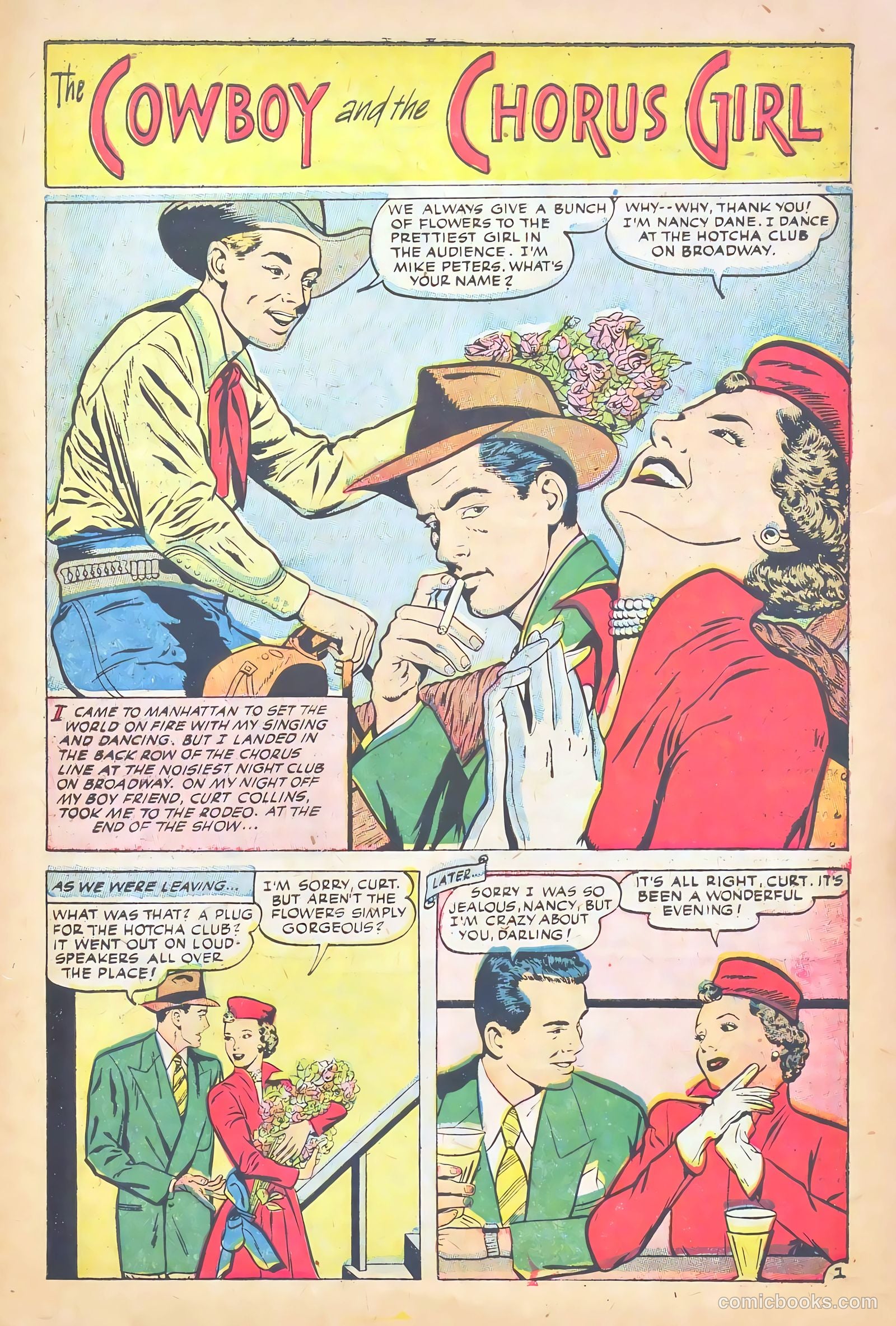 Love at First Sight #38 (1955) — page 27 of 36