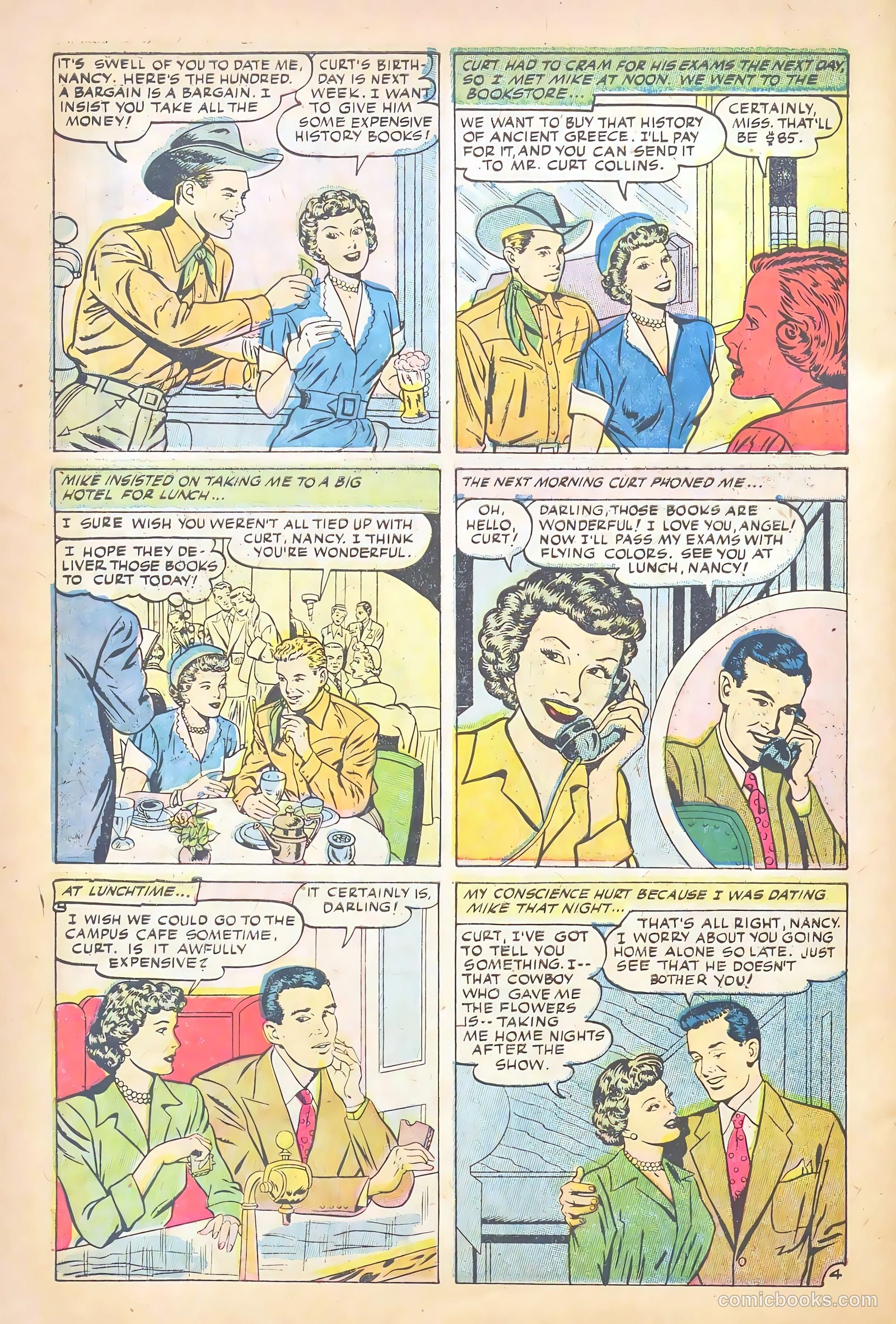 Love at First Sight #38 (1955) — page 30 of 36