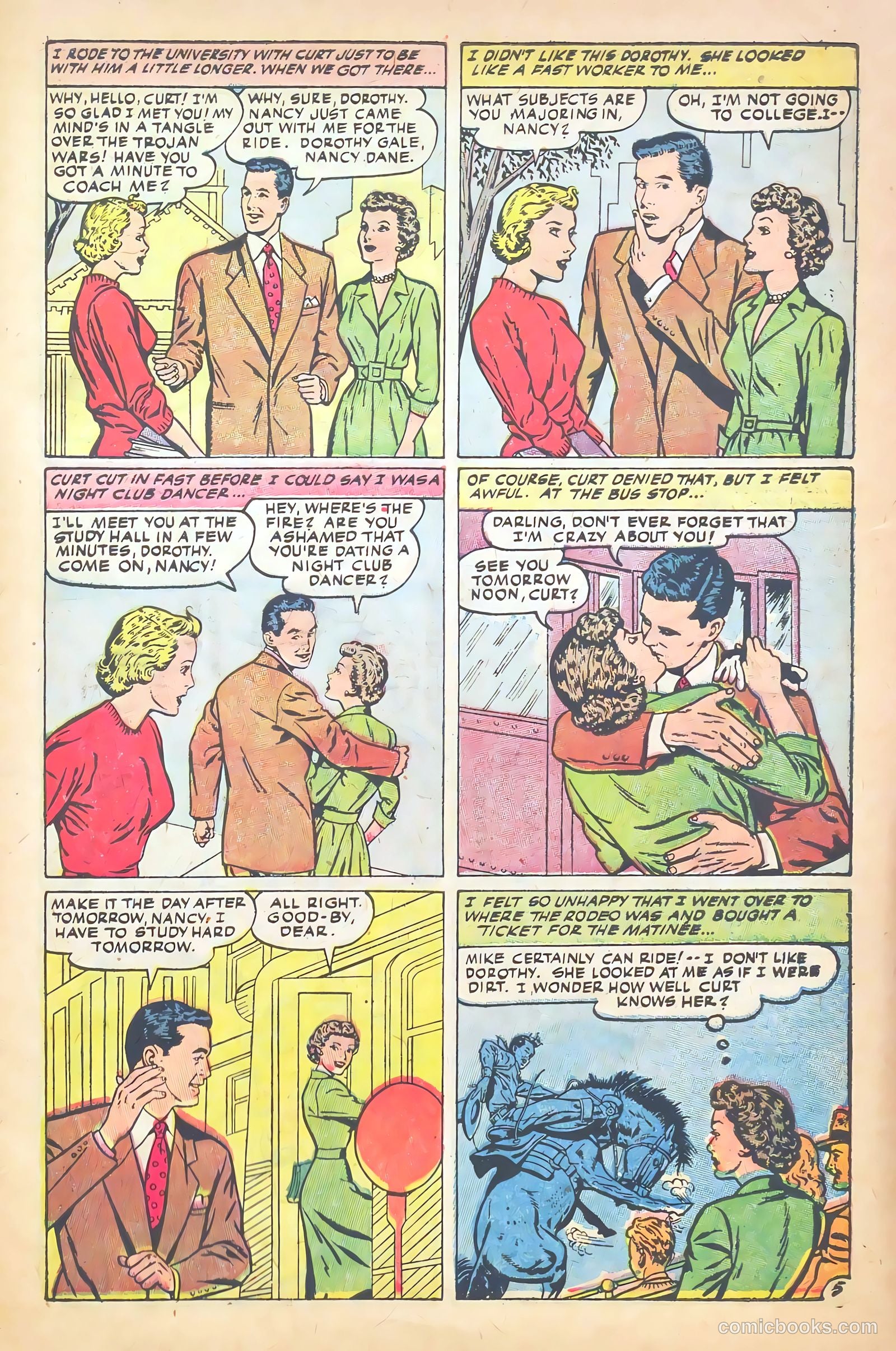 Love at First Sight #38 (1955) — page 31 of 36