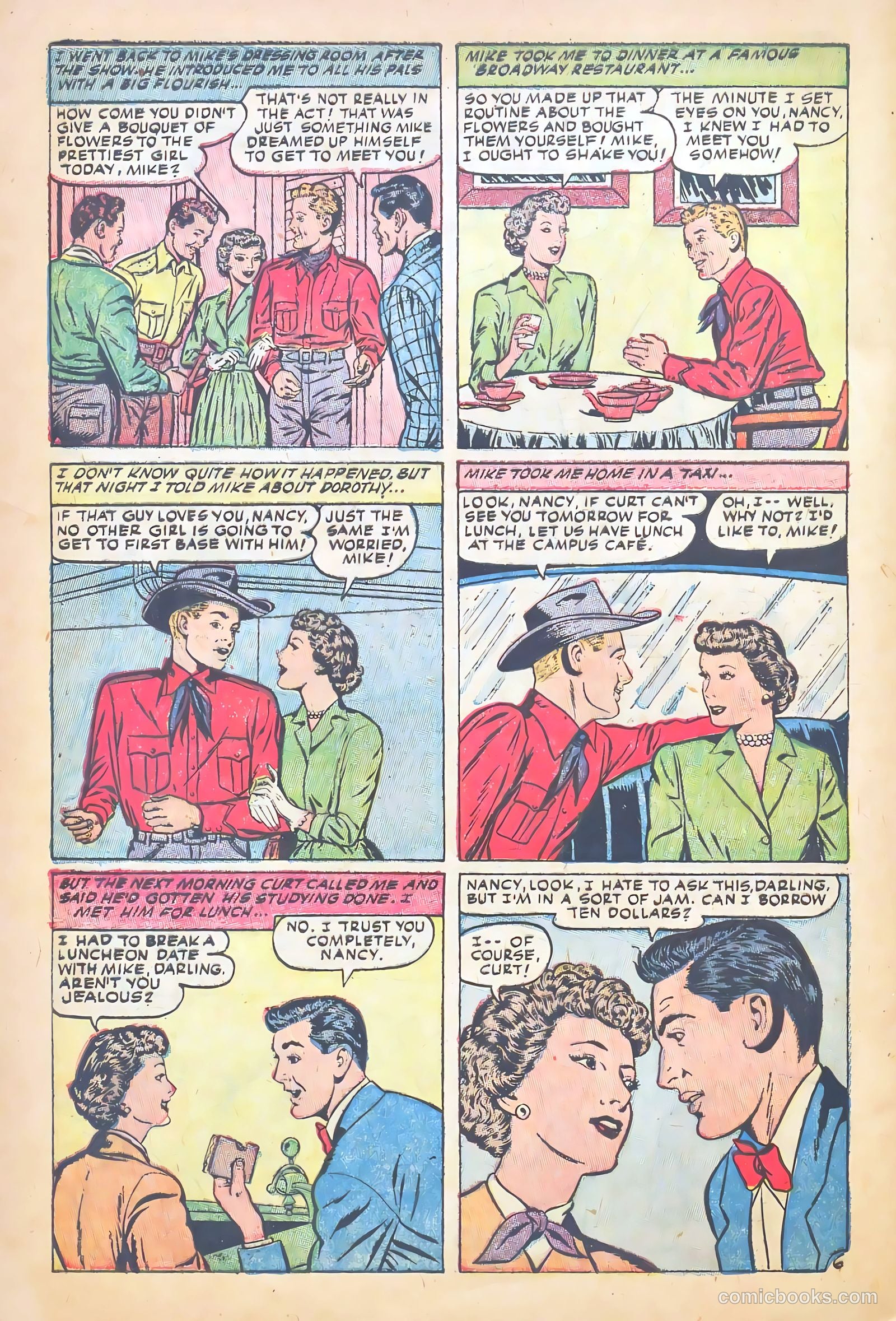 Love at First Sight #38 (1955) — page 32 of 36