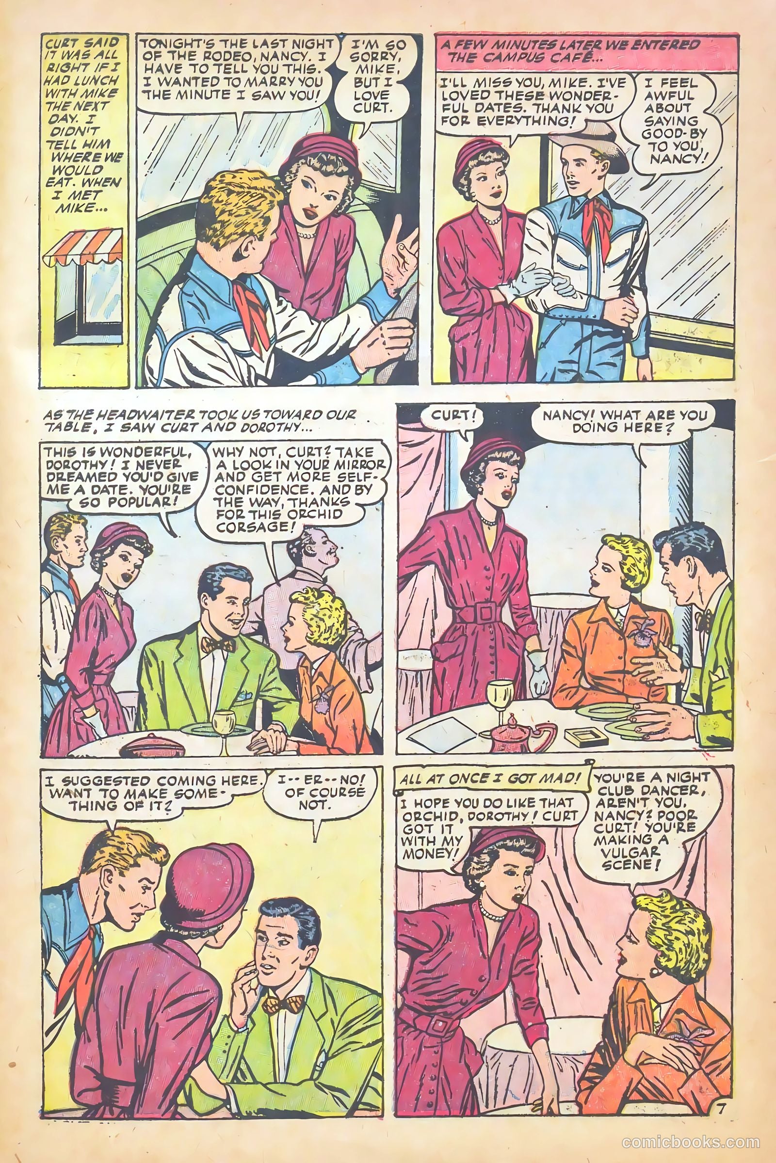Love at First Sight #38 (1955) — page 33 of 36