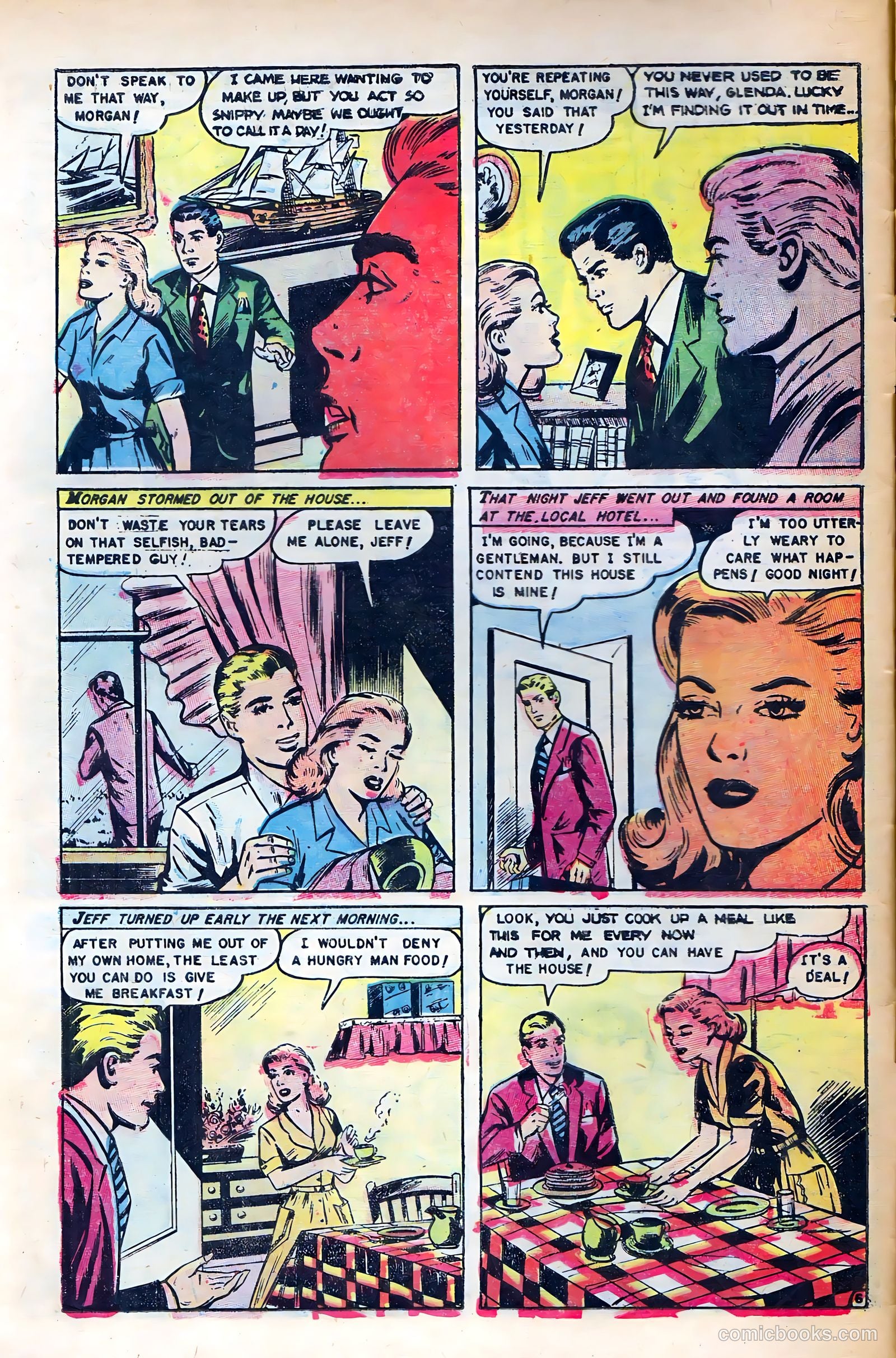 Love at First Sight #39 (1956) — page 8 of 36