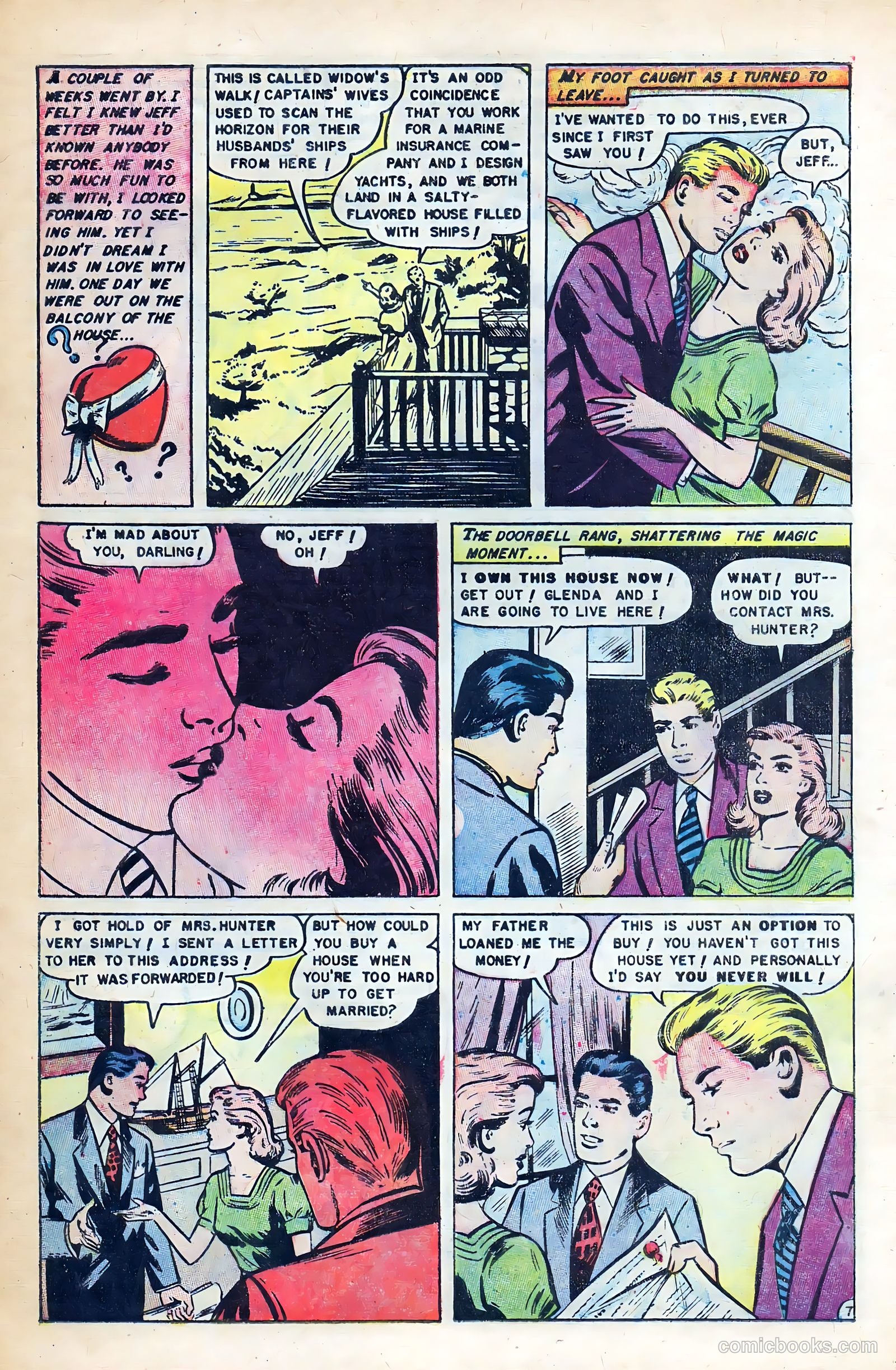 Love at First Sight #39 (1956) — page 9 of 36