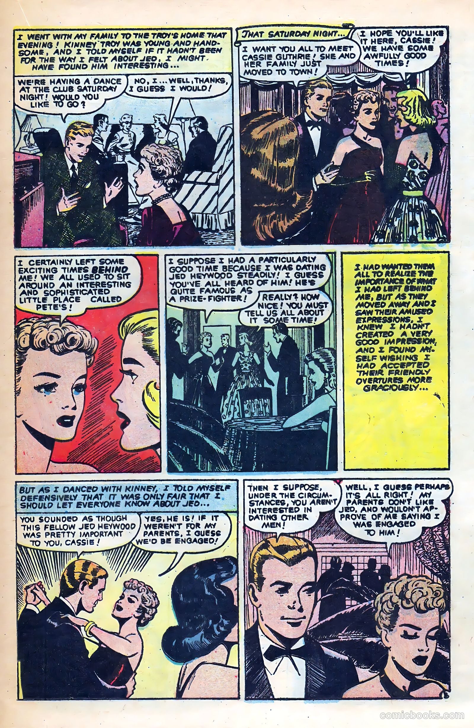 Love at First Sight #39 (1956) — page 21 of 36