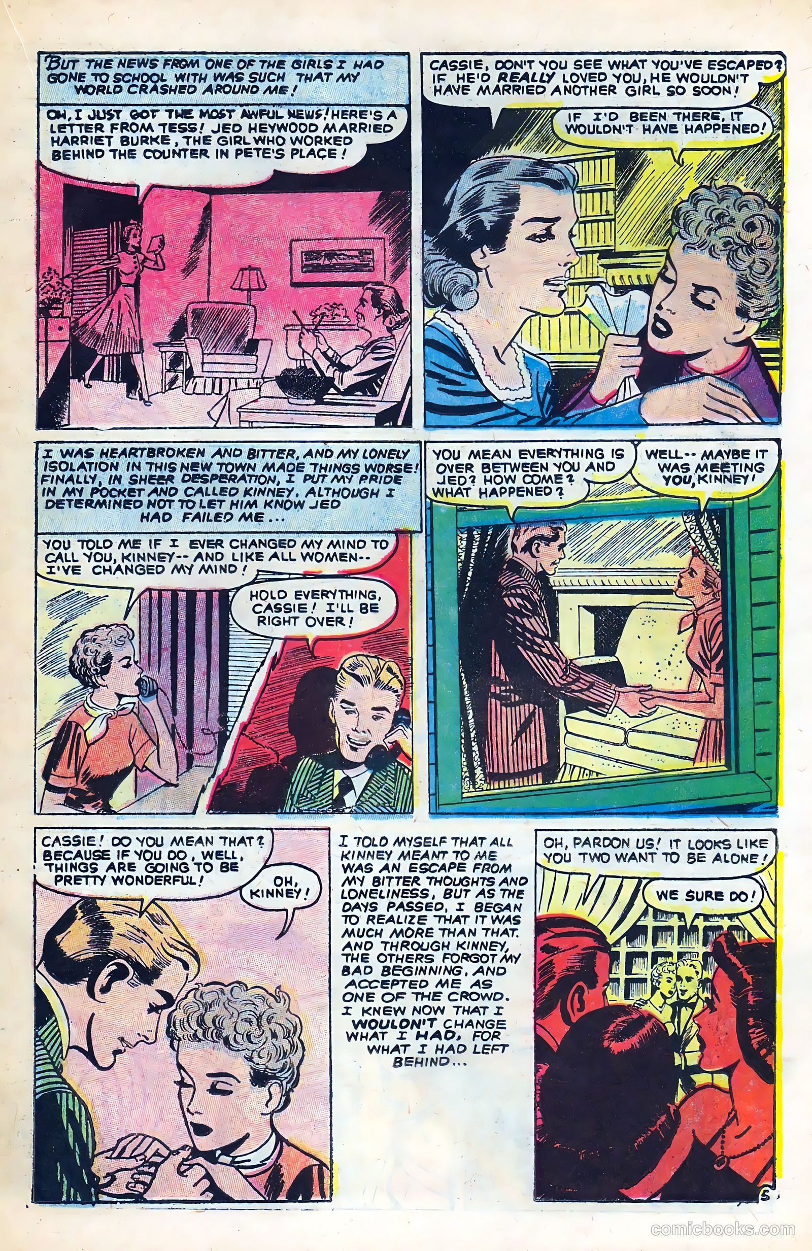 Love at First Sight #39 (1956) — page 23 of 36