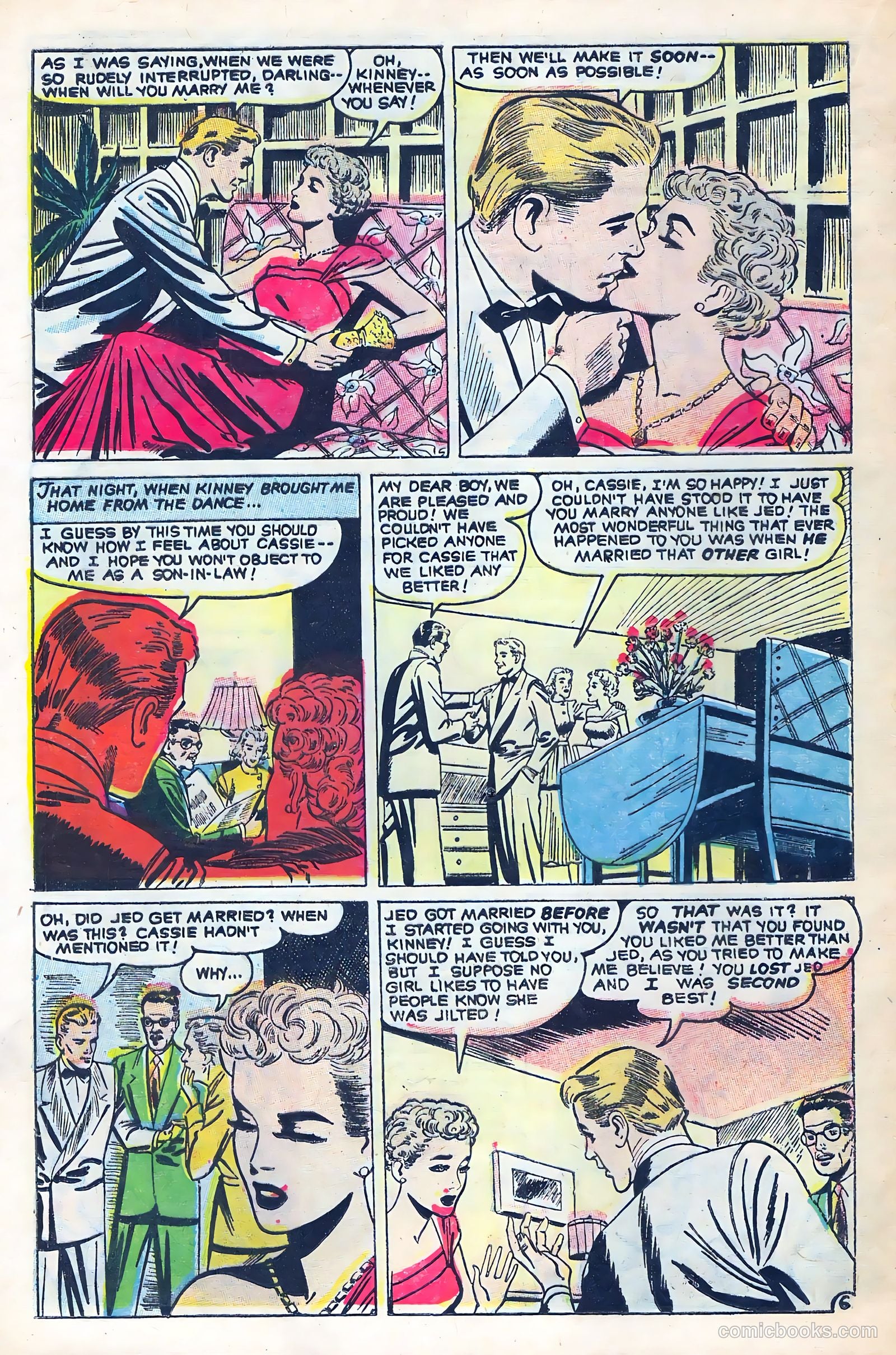 Love at First Sight #39 (1956) — page 24 of 36