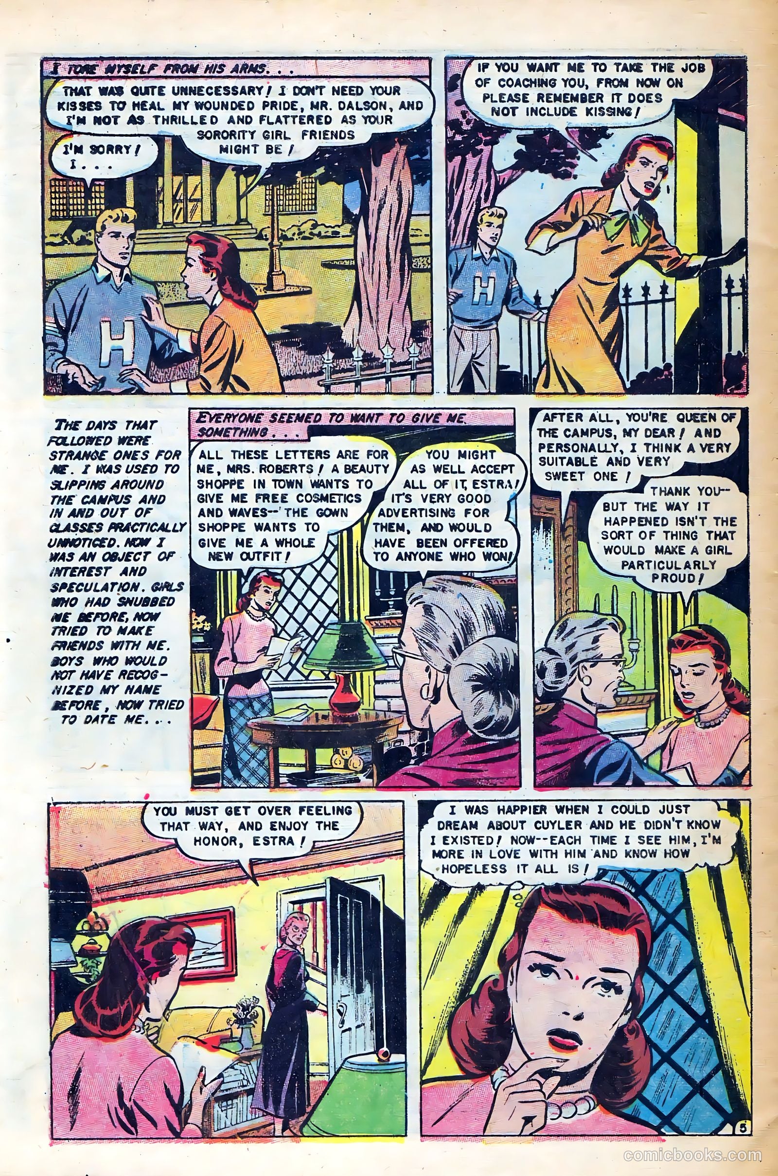 Love at First Sight #39 (1956) — page 32 of 36