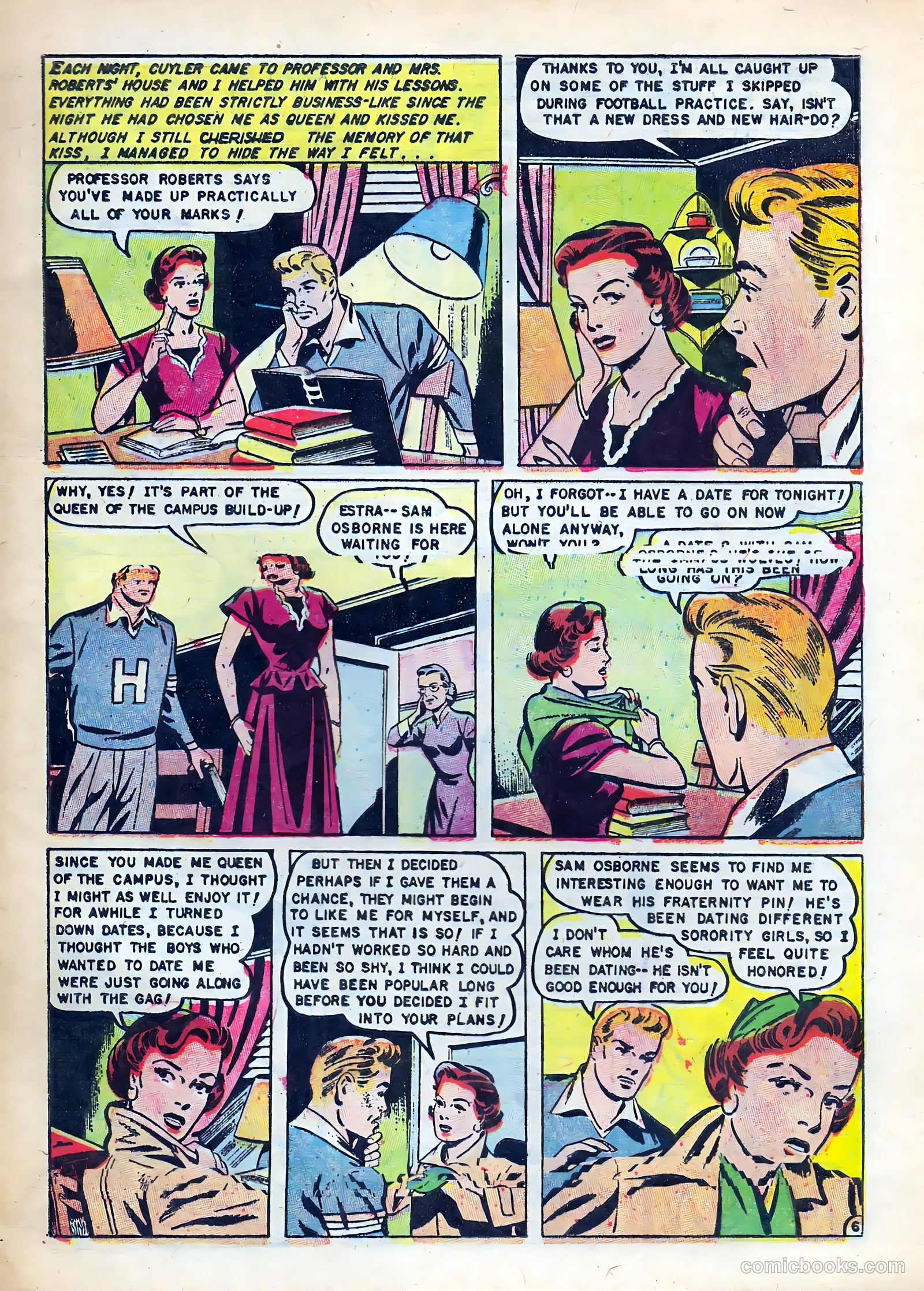 Love at First Sight #39 (1956) — page 33 of 36