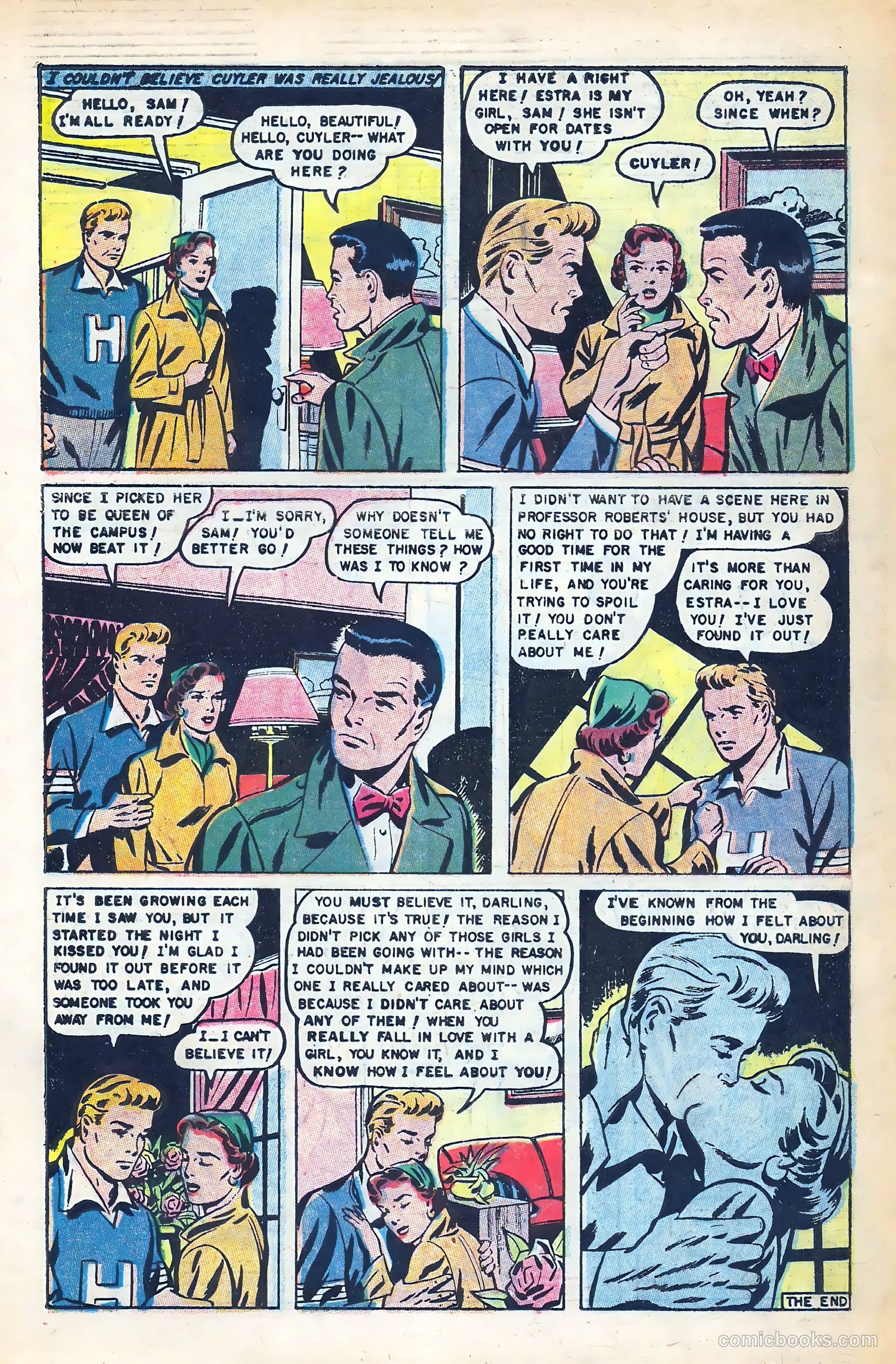 Love at First Sight #39 (1956) — page 34 of 36