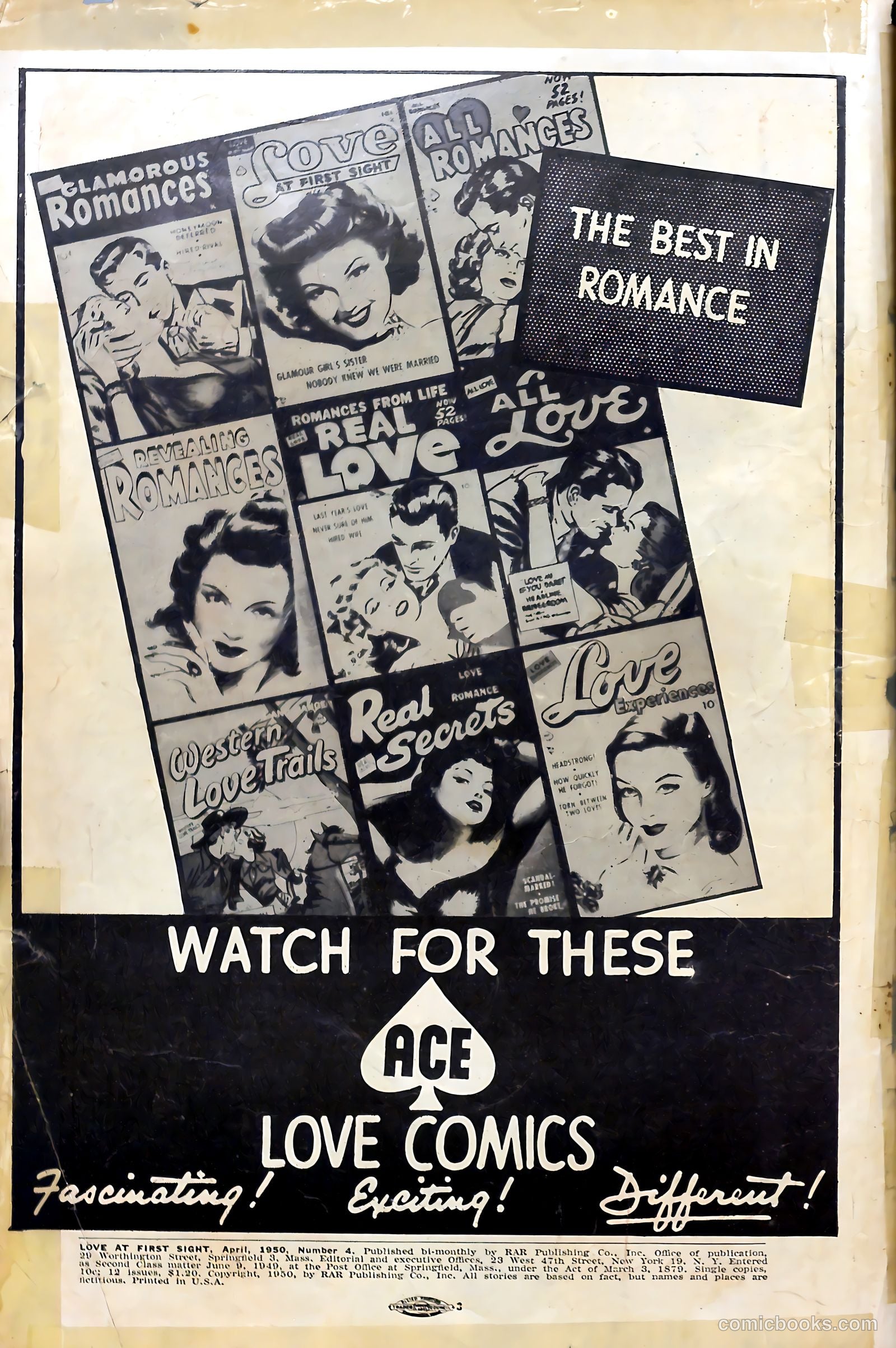 Love at First Sight #4 (1950) — page 2 of 36