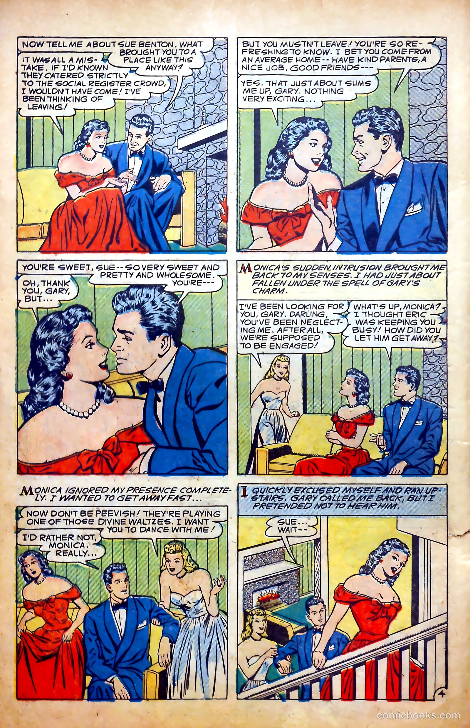 Love at First Sight #4 (1950) — page 6 of 36