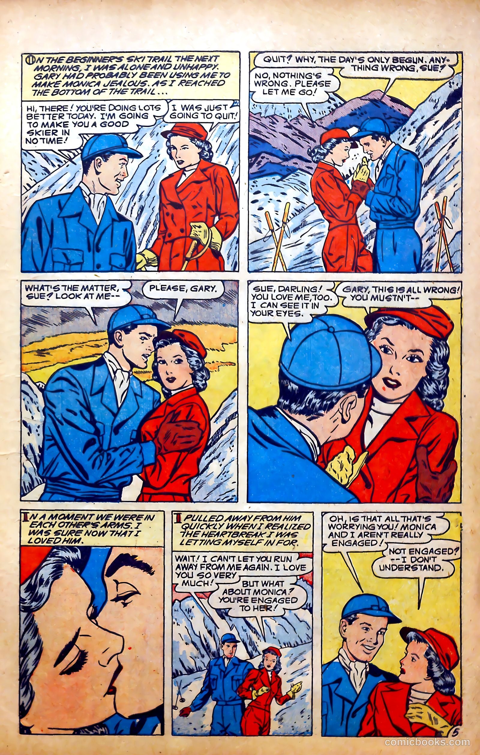 Love at First Sight #4 (1950) — page 7 of 36