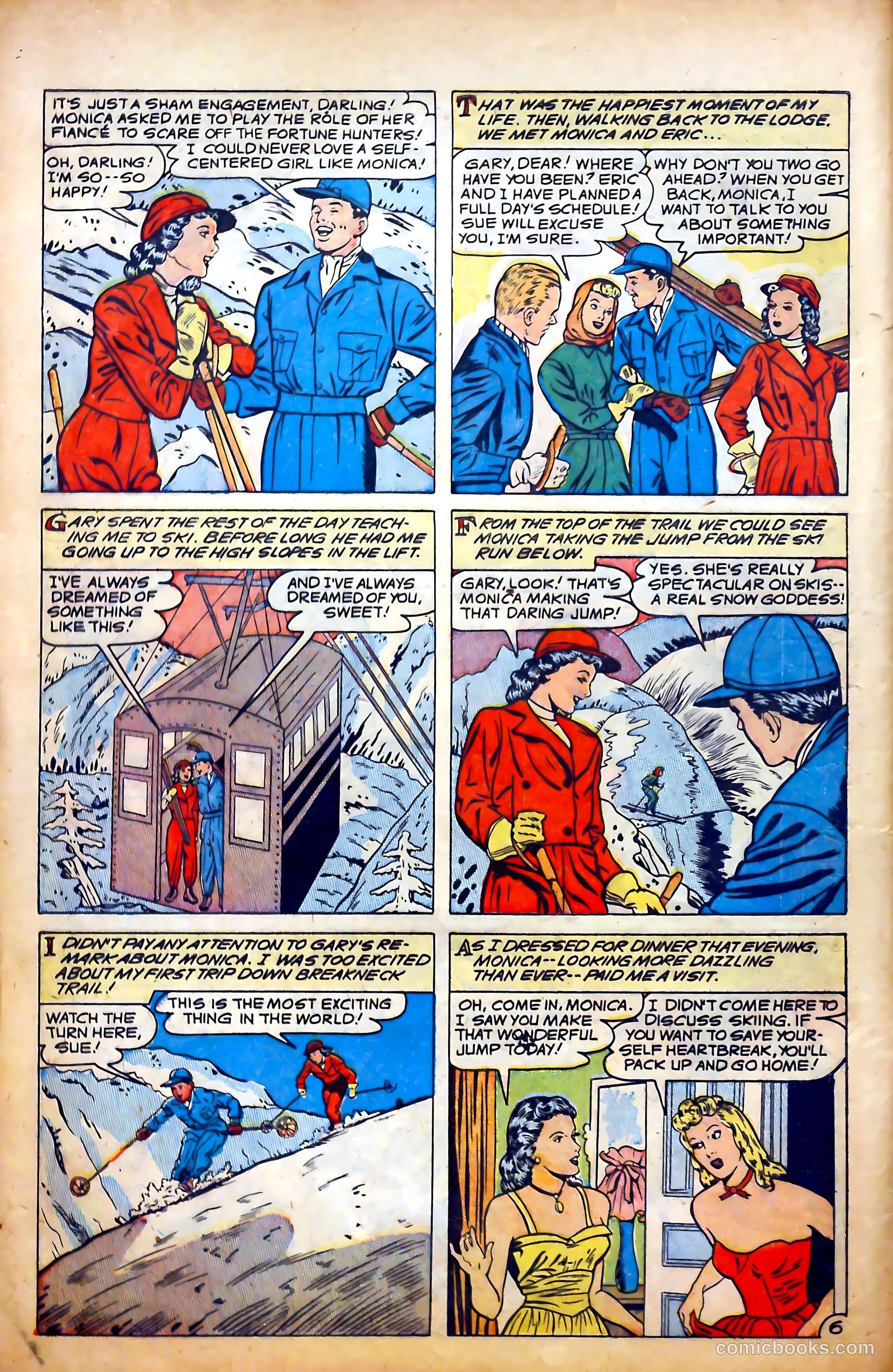 Love at First Sight #4 (1950) — page 8 of 36