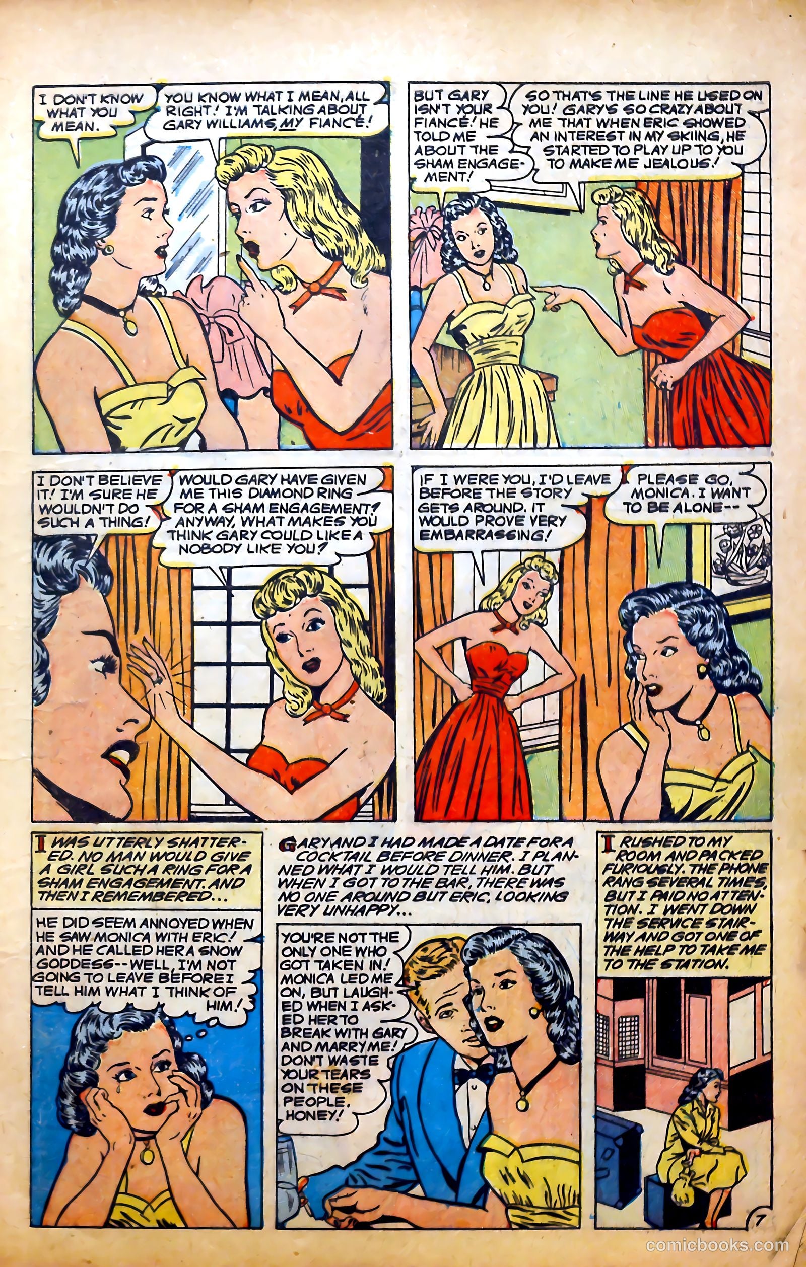 Love at First Sight #4 (1950) — page 9 of 36