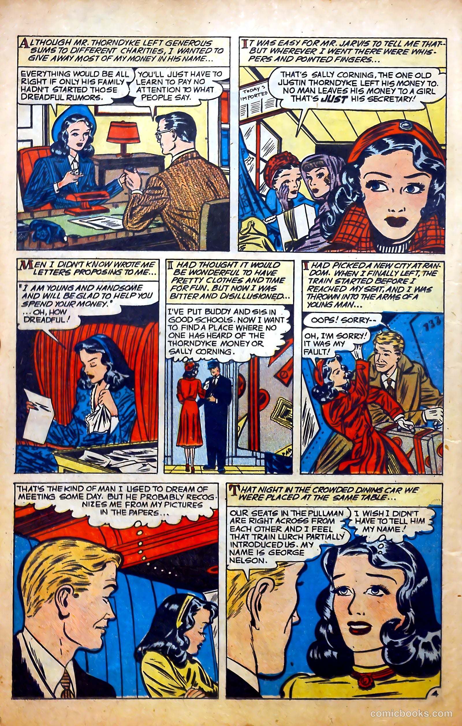 Love at First Sight #4 (1950) — page 14 of 36