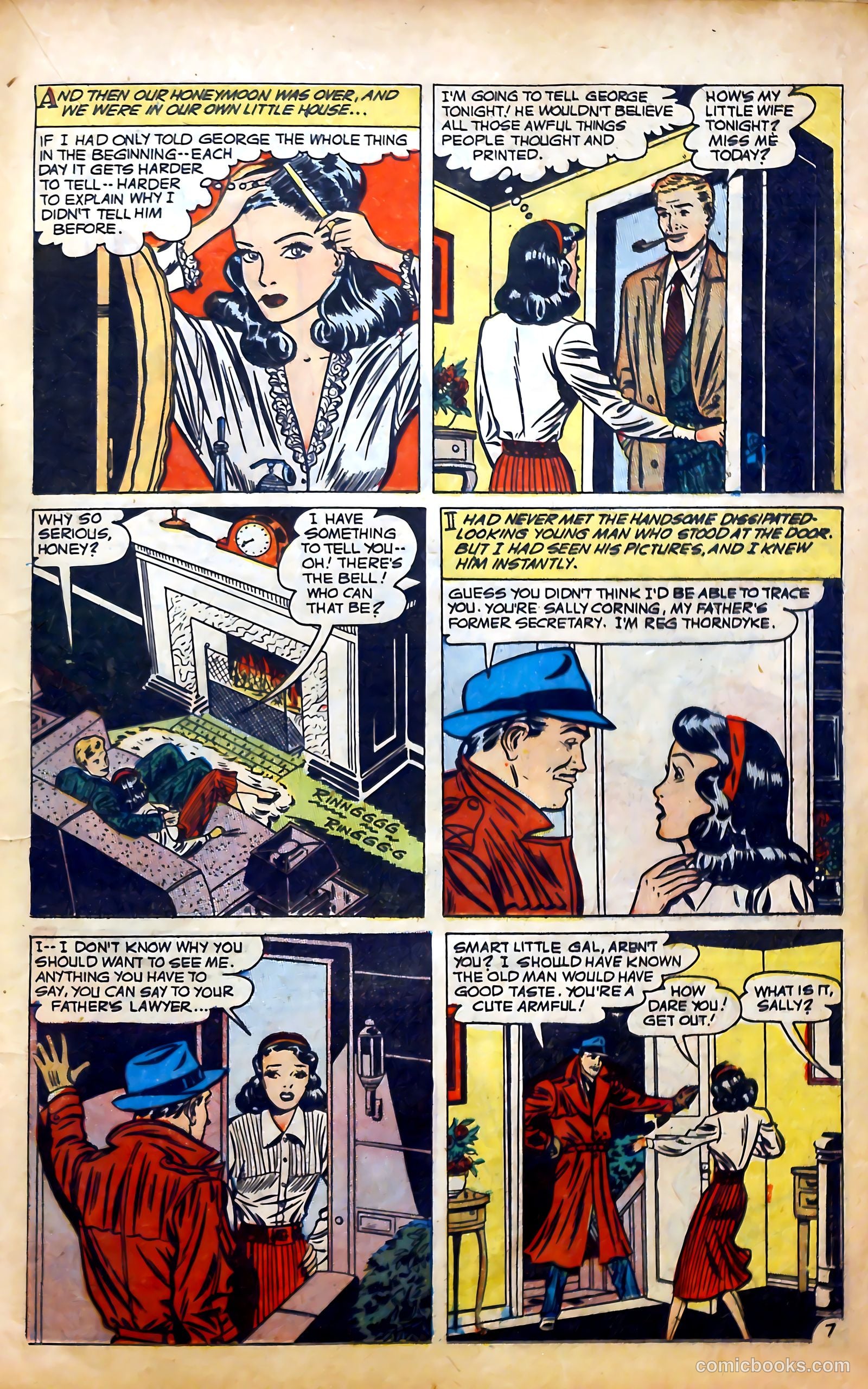 Love at First Sight #4 (1950) — page 17 of 36
