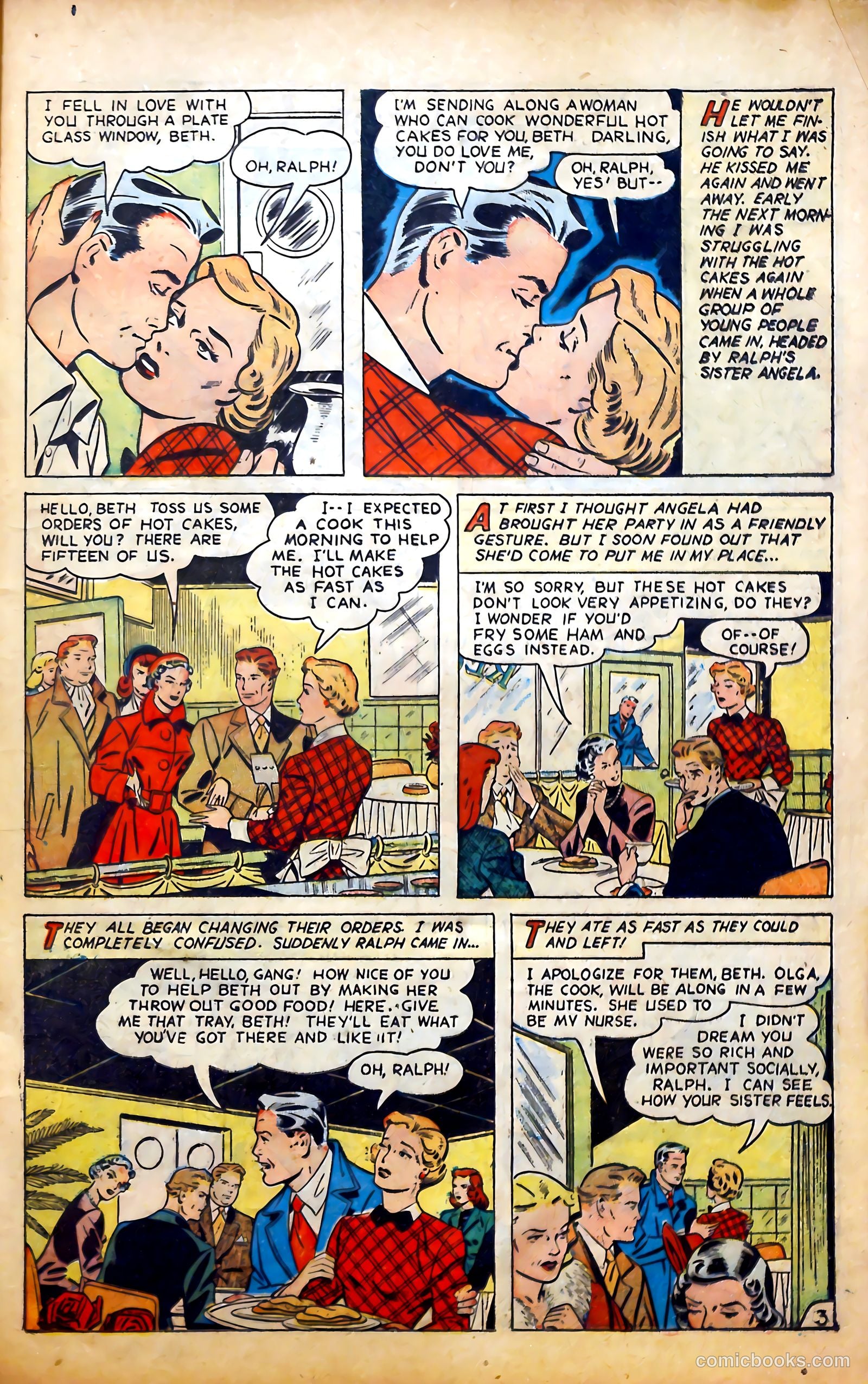 Love at First Sight #4 (1950) — page 21 of 36