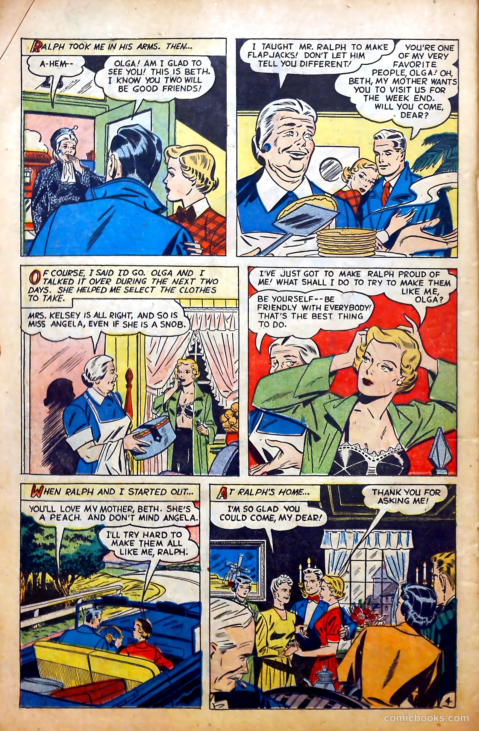 Love at First Sight #4 (1950) — page 22 of 36