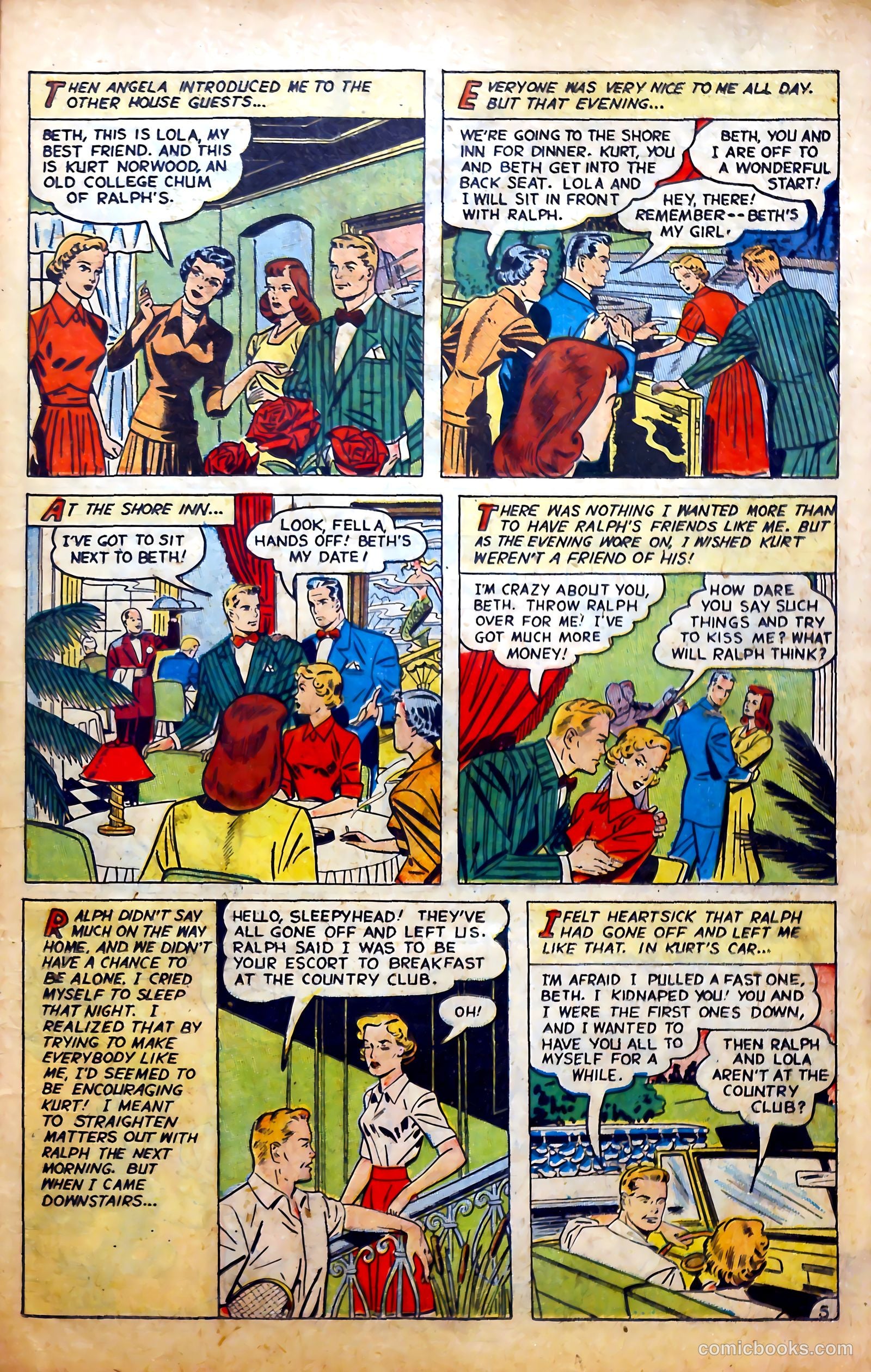 Love at First Sight #4 (1950) — page 23 of 36