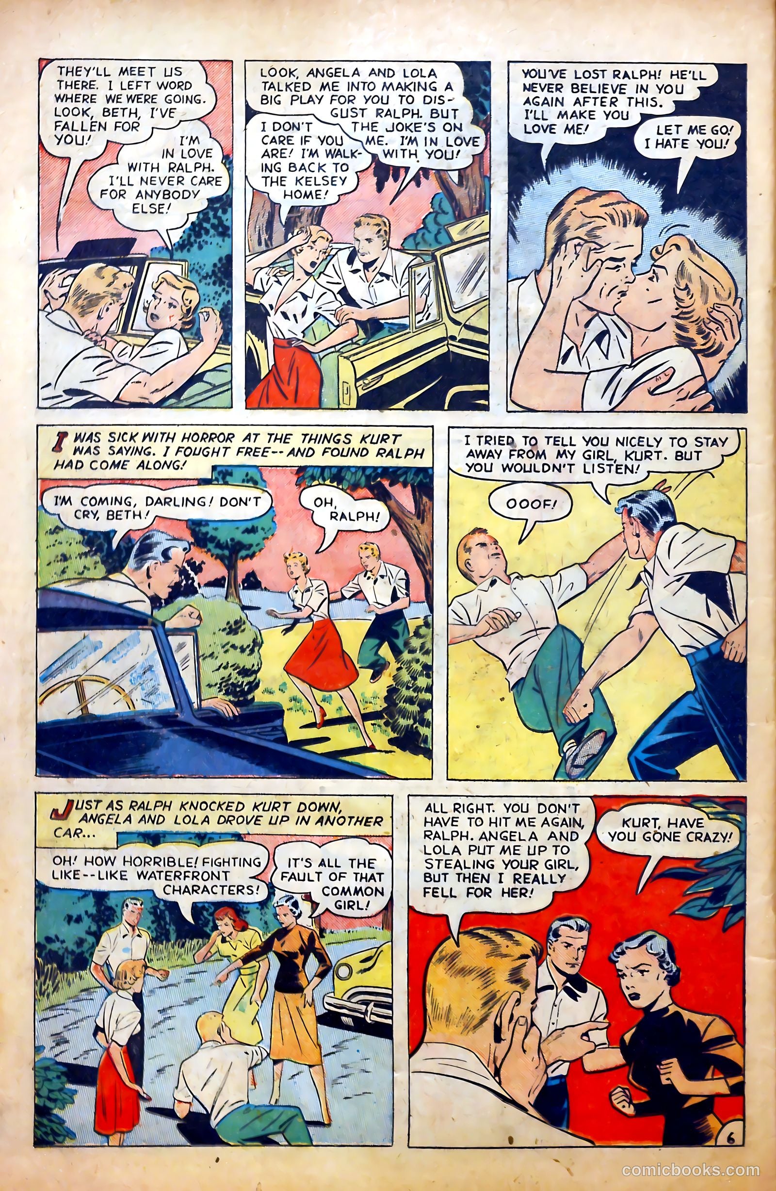 Love at First Sight #4 (1950) — page 24 of 36