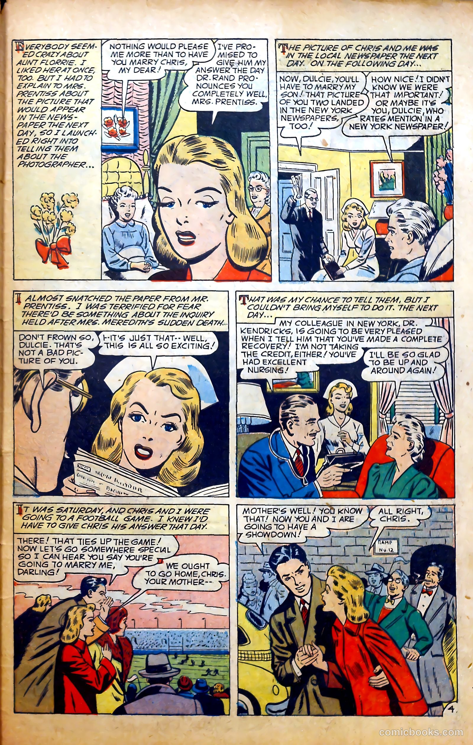 Love at First Sight #4 (1950) — page 31 of 36