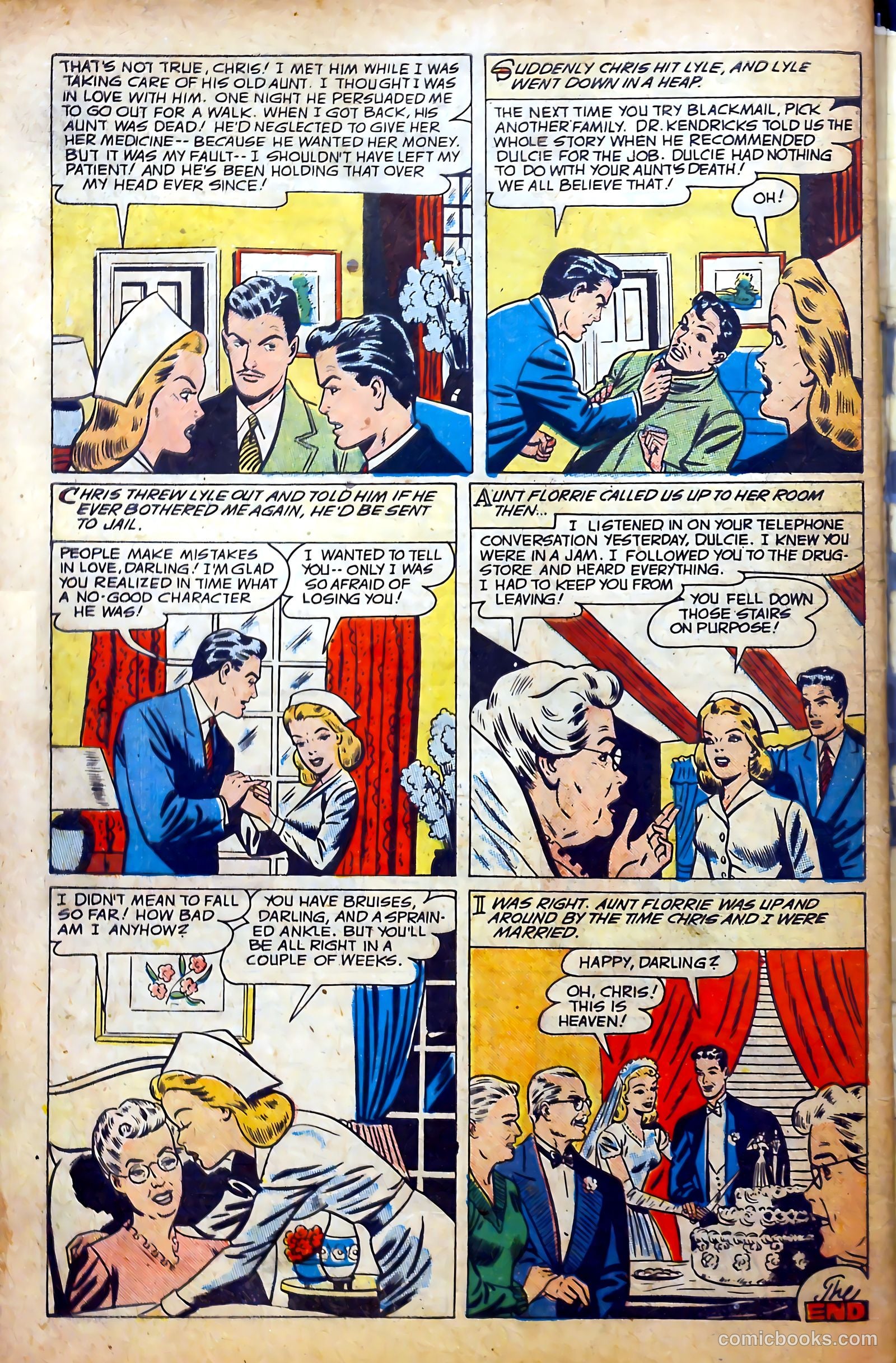 Love at First Sight #4 (1950) — page 34 of 36