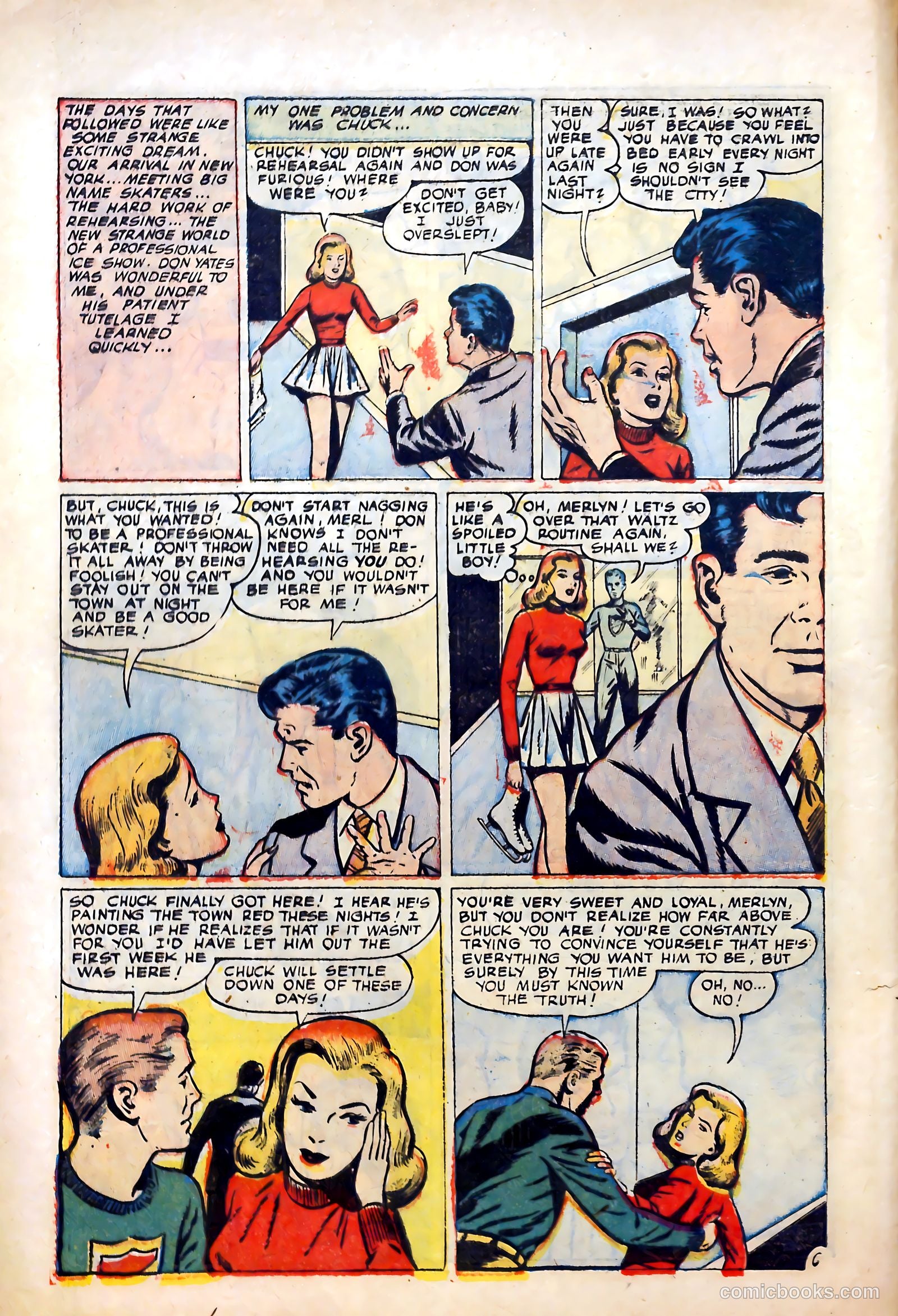 Love at First Sight #40 (1956) — page 8 of 36
