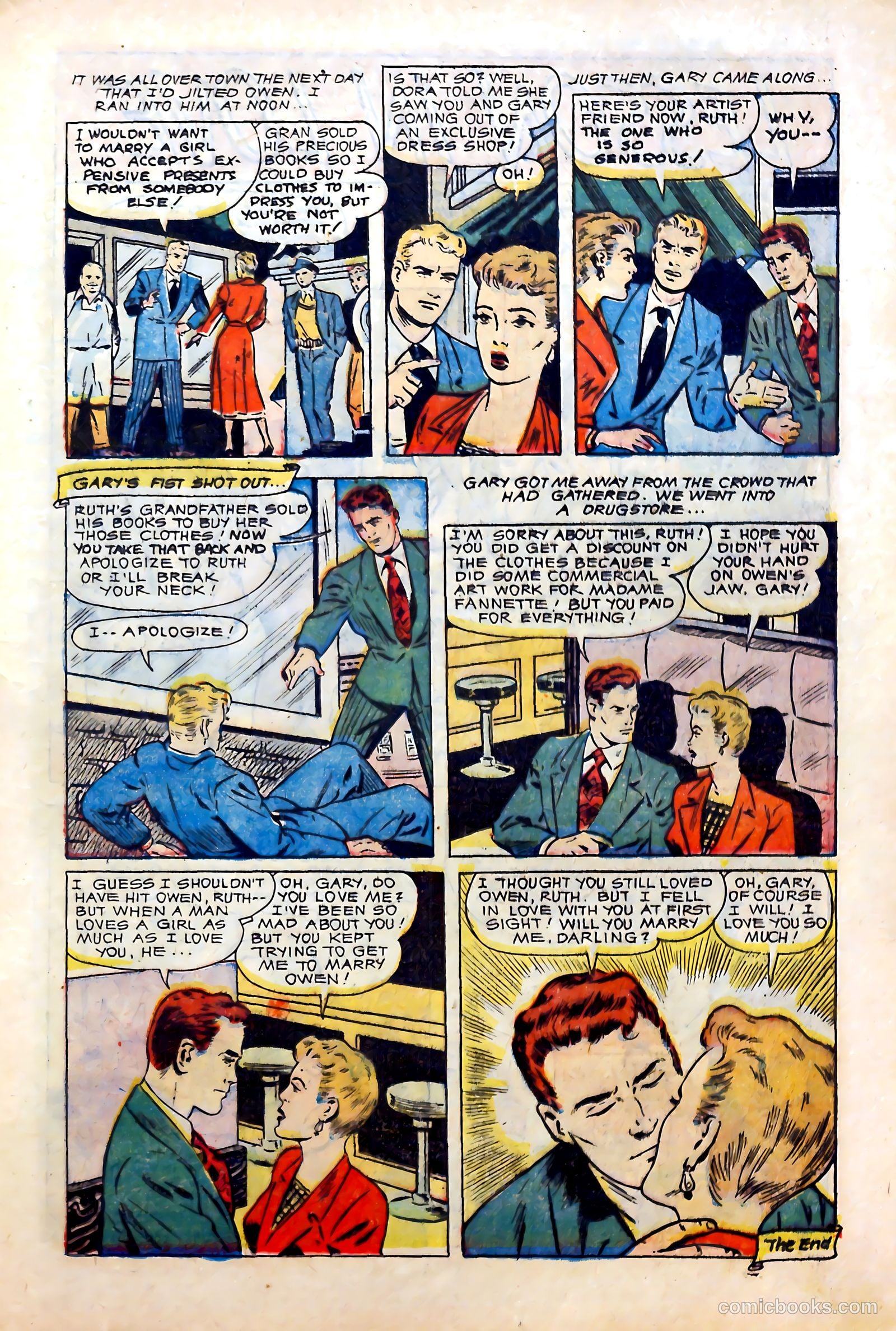 Love at First Sight #40 (1956) — page 17 of 36