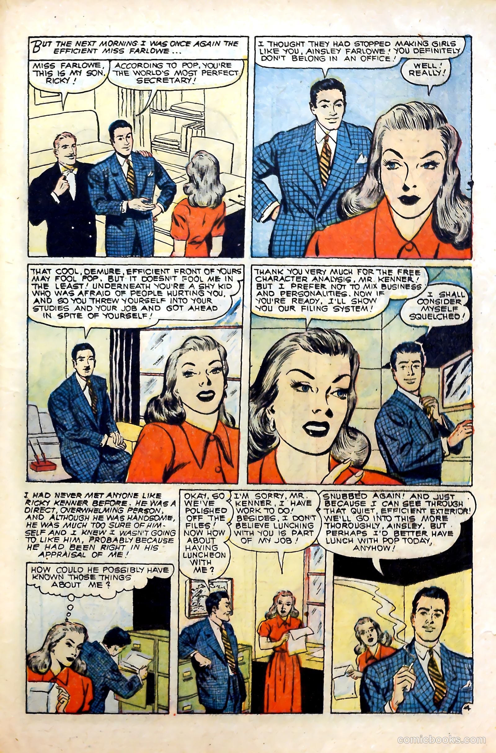 Love at First Sight #40 (1956) — page 21 of 36