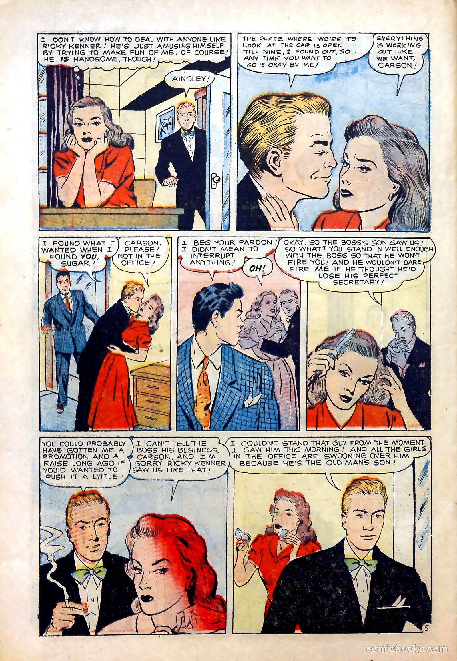 Love at First Sight #40 (1956) — page 22 of 36
