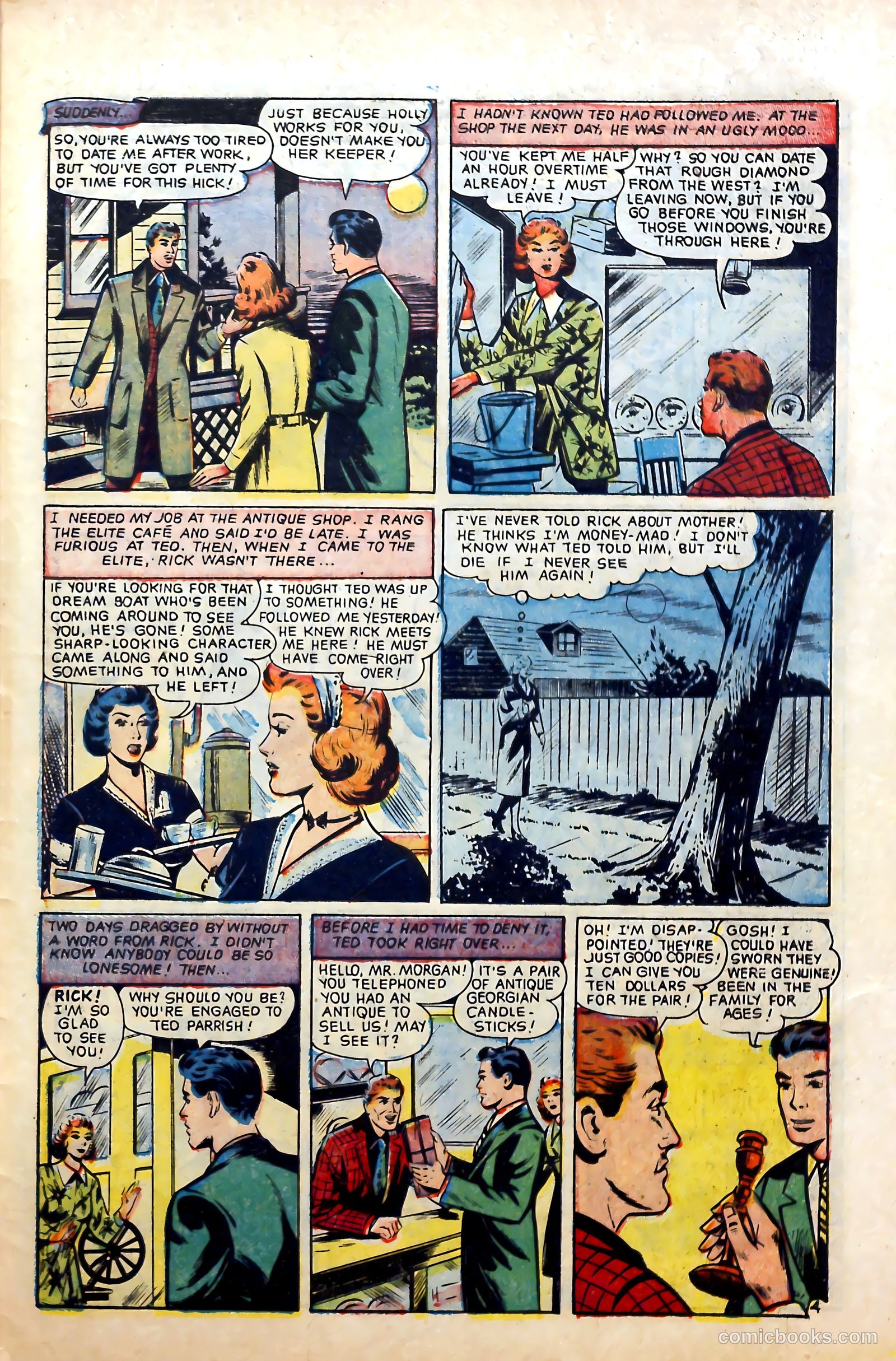 Love at First Sight #40 (1956) — page 31 of 36