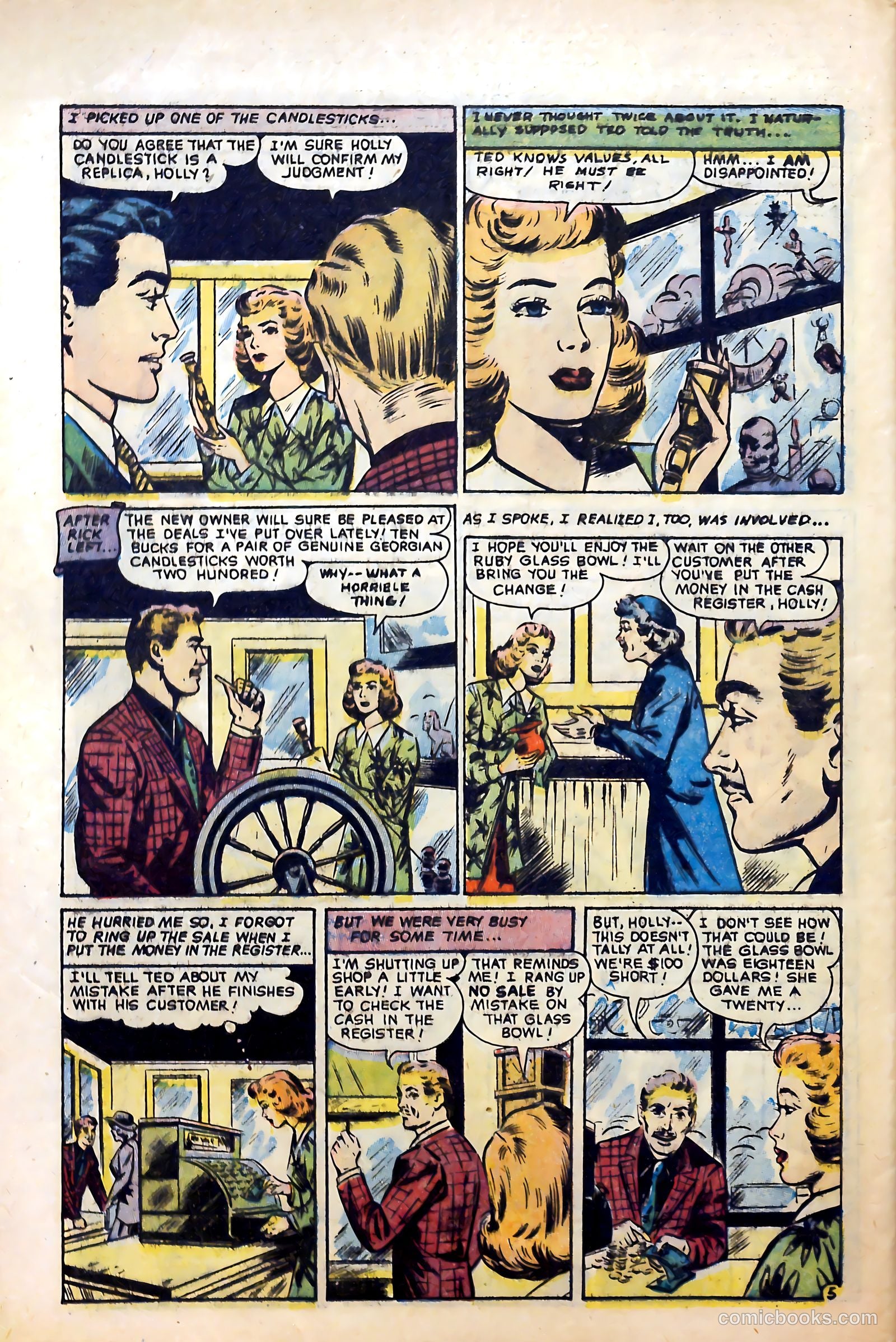 Love at First Sight #40 (1956) — page 32 of 36