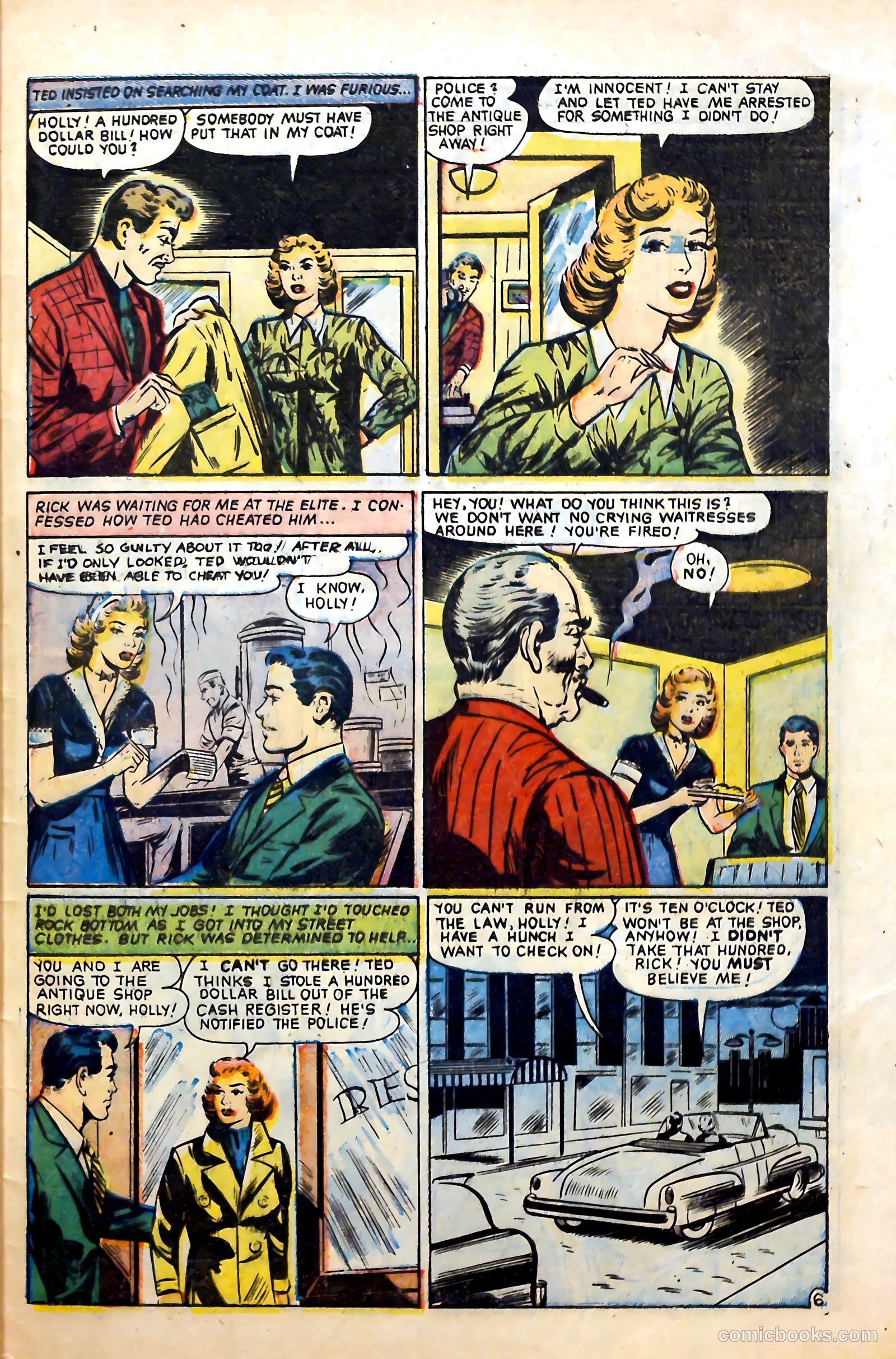 Love at First Sight #40 (1956) — page 33 of 36