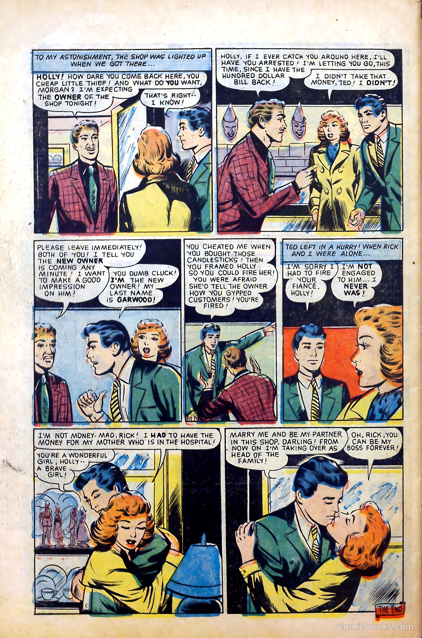 Love at First Sight #40 (1956) — page 34 of 36