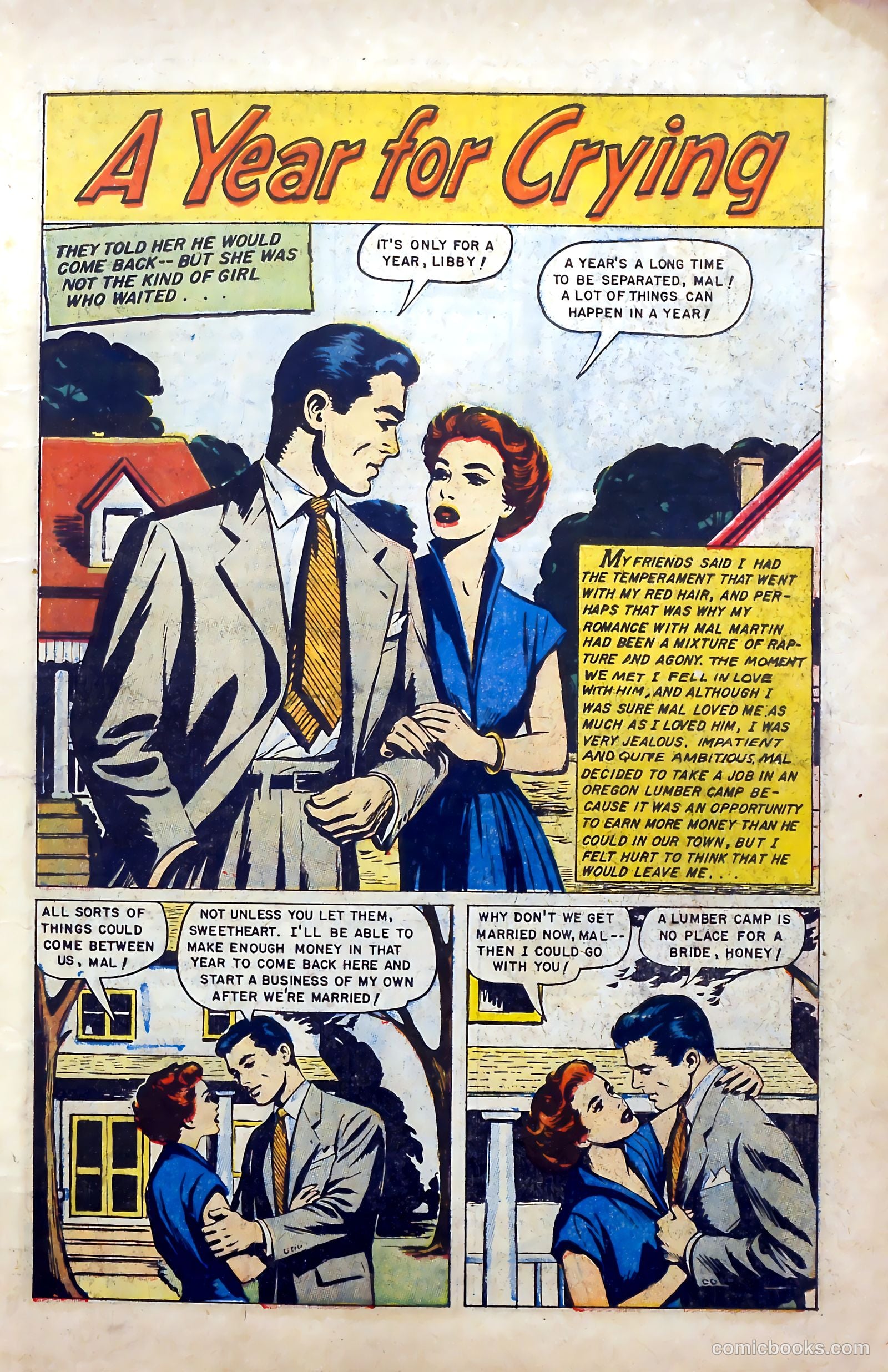 Love at First Sight #41 (1956) — page 3 of 36